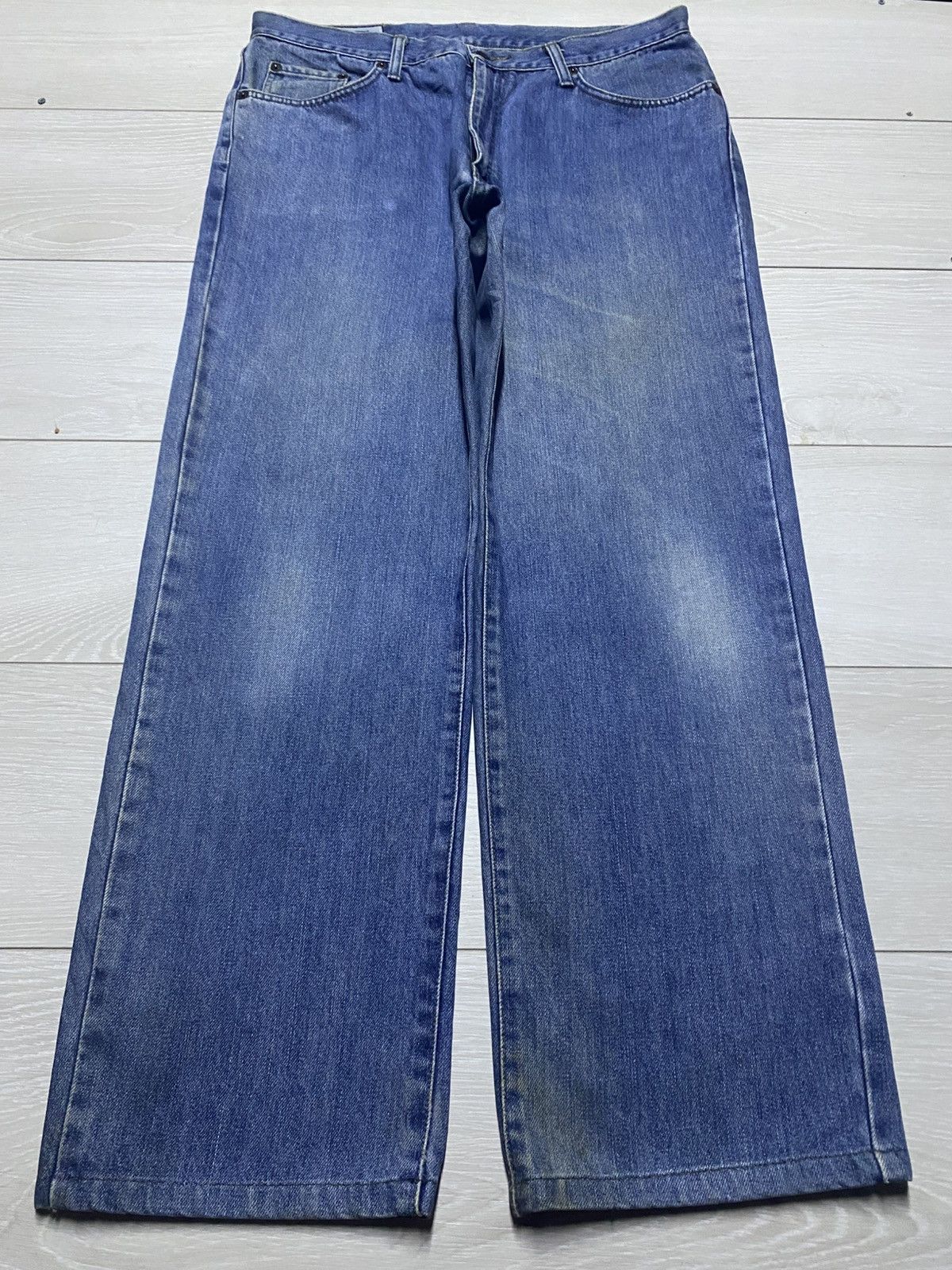Edwin Vintage Edwin 404 International Basic Baggy Jeans Size US 34 / EU 50 - 1 Thumbnail