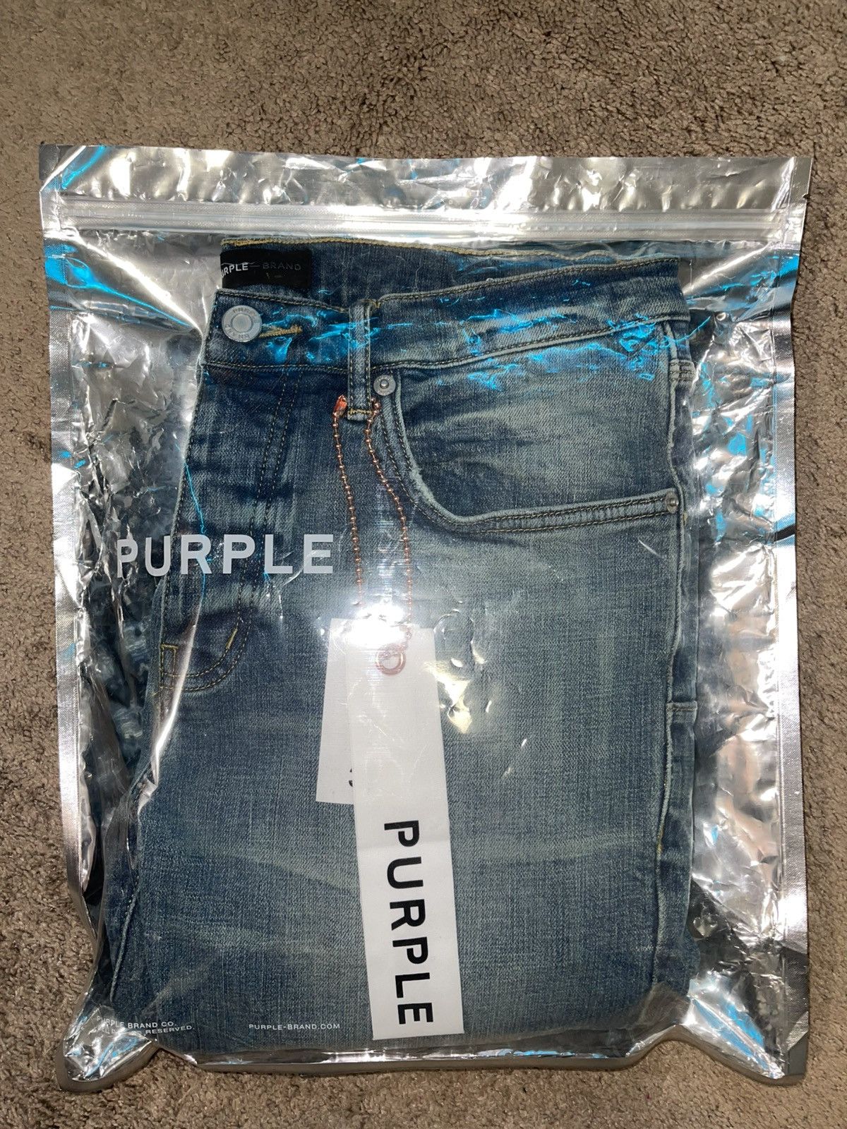 Purple Brand Purple Brand P001 Mid Indigo Size US 32 / EU 48 - 12 Thumbnail