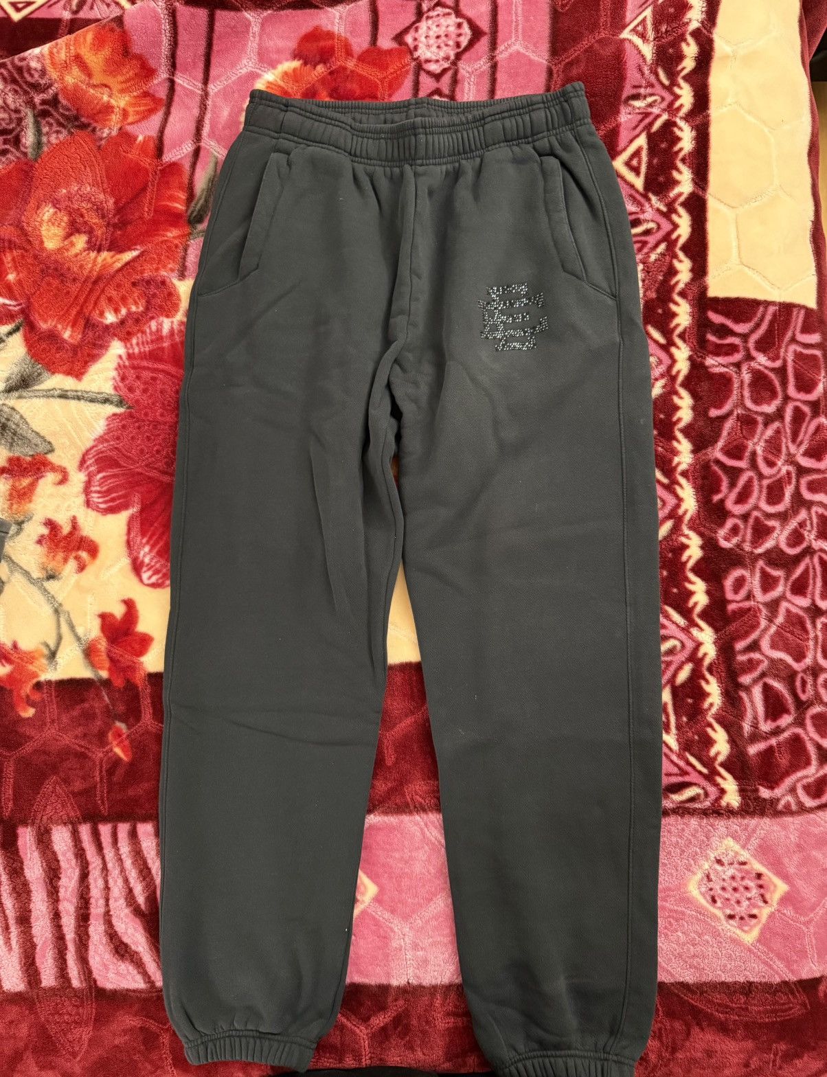 Eric Emanuel x Swarovski Sweatpants “Black” Size L Used🔥
