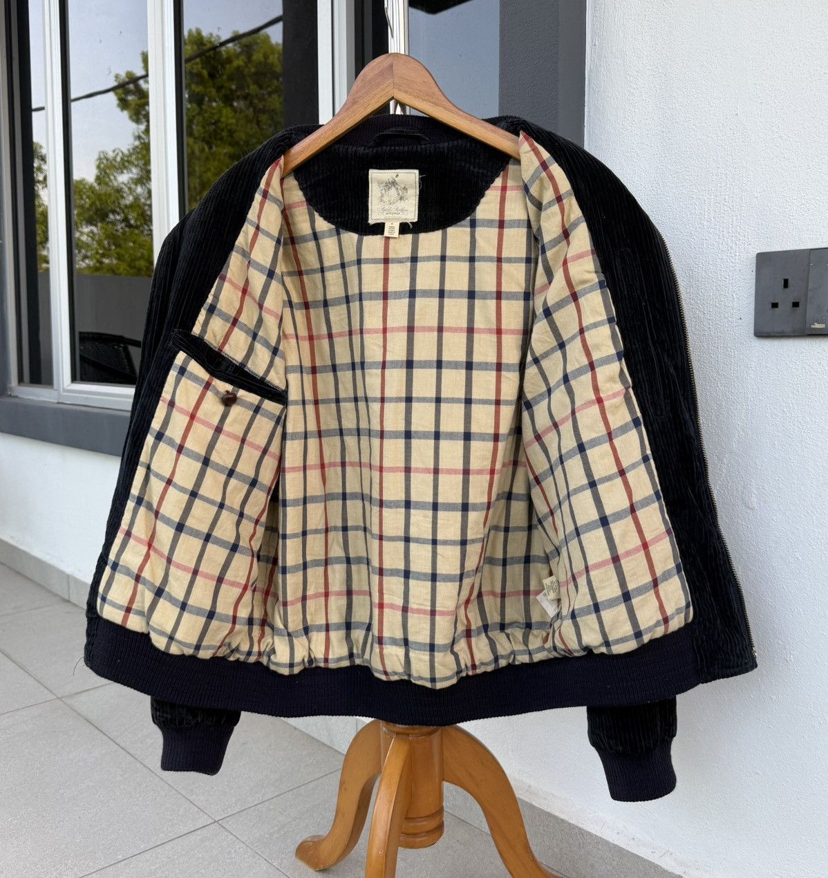 Brooks Brothers Vintage Brooks Brothers Outerwear Corduroy Bomber Jacket Size US S / EU 44-46 / 1 - 9 Thumbnail