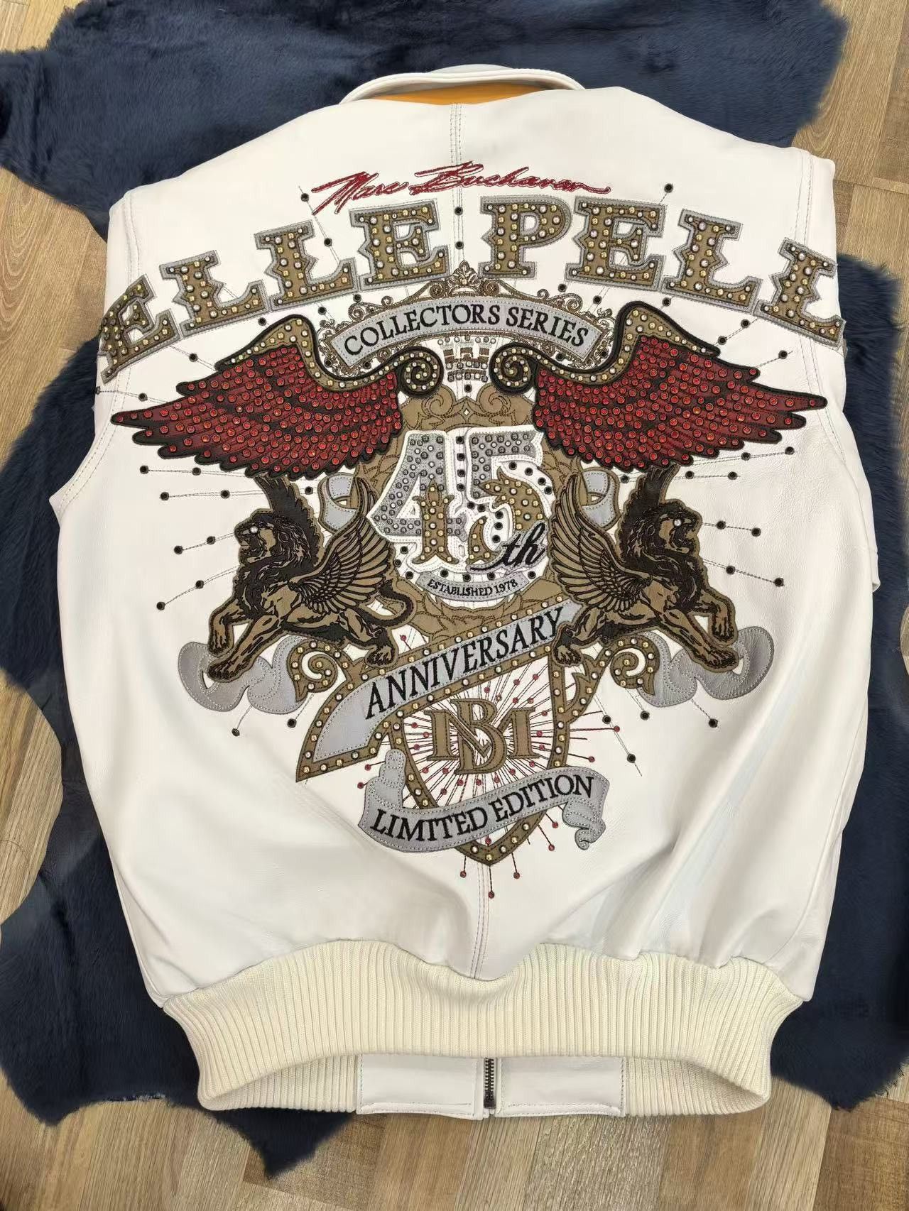 Pelle Pelle Pelle Pelle 45th Anniversary jacket White Size US L / EU 52-54 / 3 - 1 Thumbnail