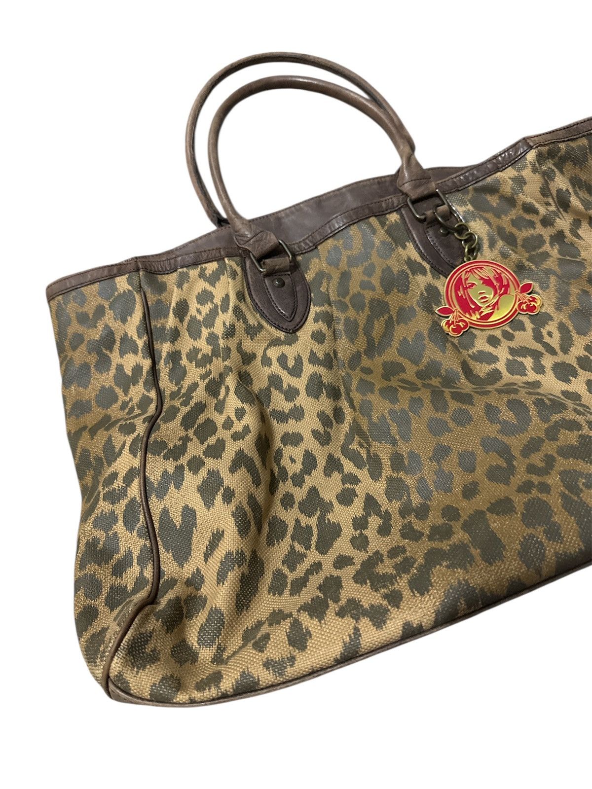 Hysteric Glamour 1990 Hysteric Glamour leopard print tote bag. Size ONE SIZE - 3 Thumbnail