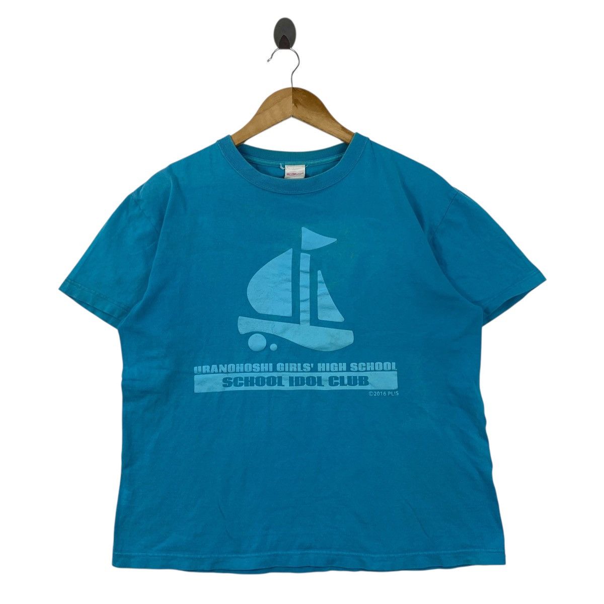 Japanese Brand URANOHOSHI GIRLS IDOL Project Club Anime Japan Tshirt Size US L / EU 52-54 / 3 - 1 Thumbnail
