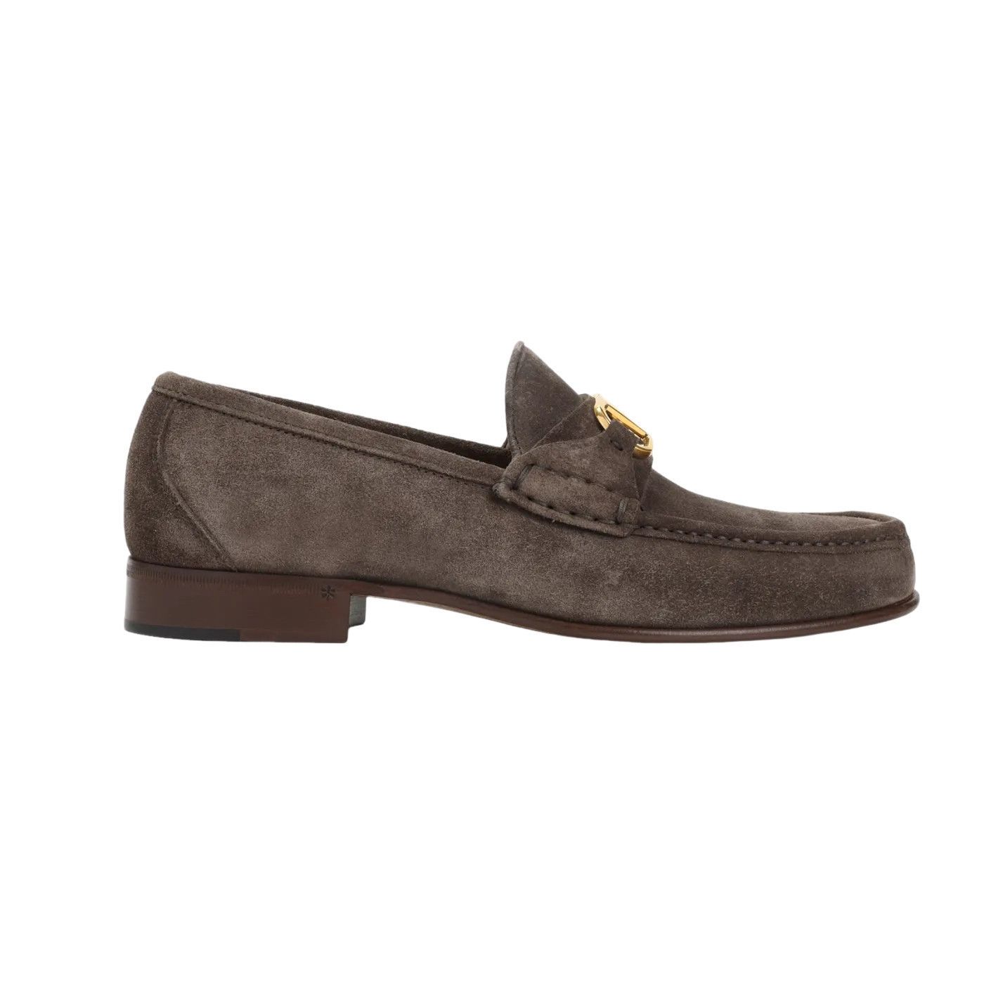 Valentino VALENTINO GARAVAN Shadow Gray Suede Loafers New & Authentic Size US 11 / EU 44 - 1 Thumbnail