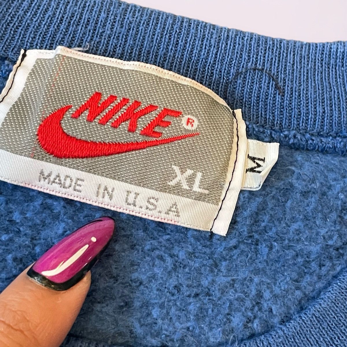 Nike 90’s Nike Crewneck Size US M / EU 48-50 / 2 - 2 Thumbnail