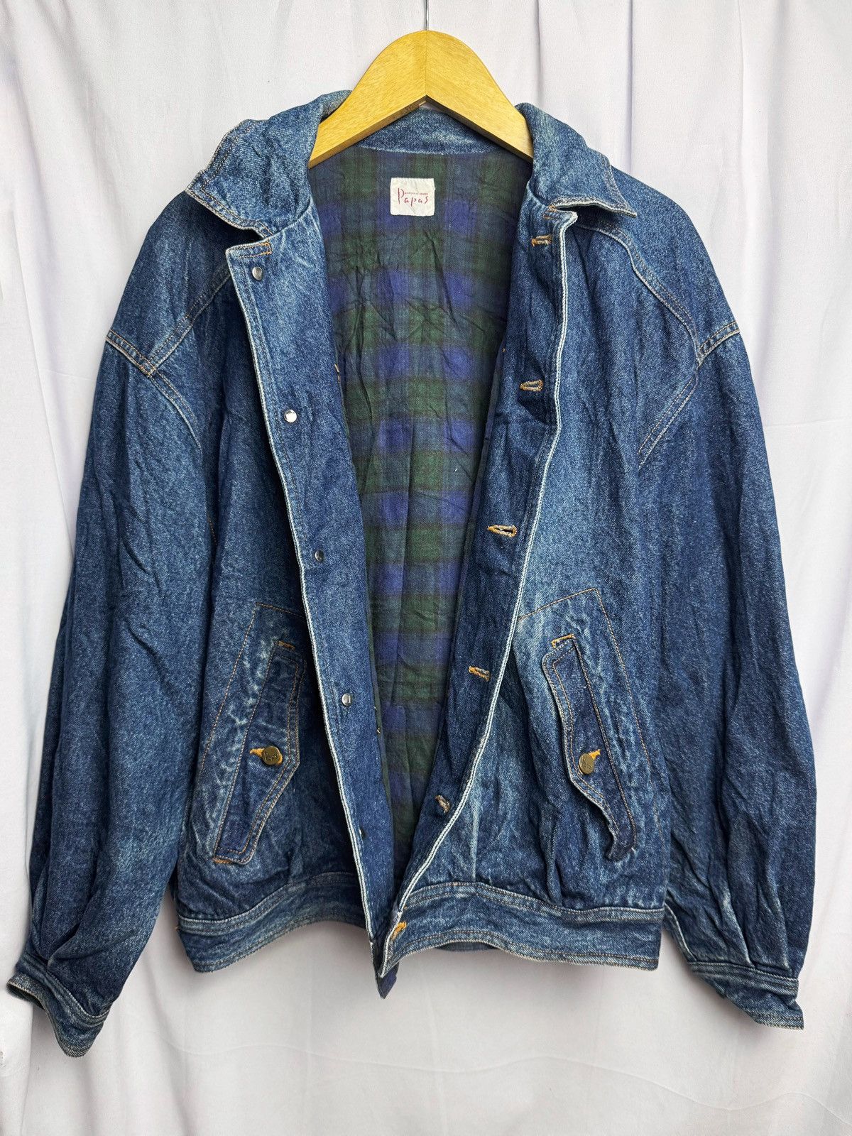 Hysteric Glamour Papas Maniere De Heming Denim Jacket Vintage Style Size US L / EU 52-54 / 3 - 2 Thumbnail