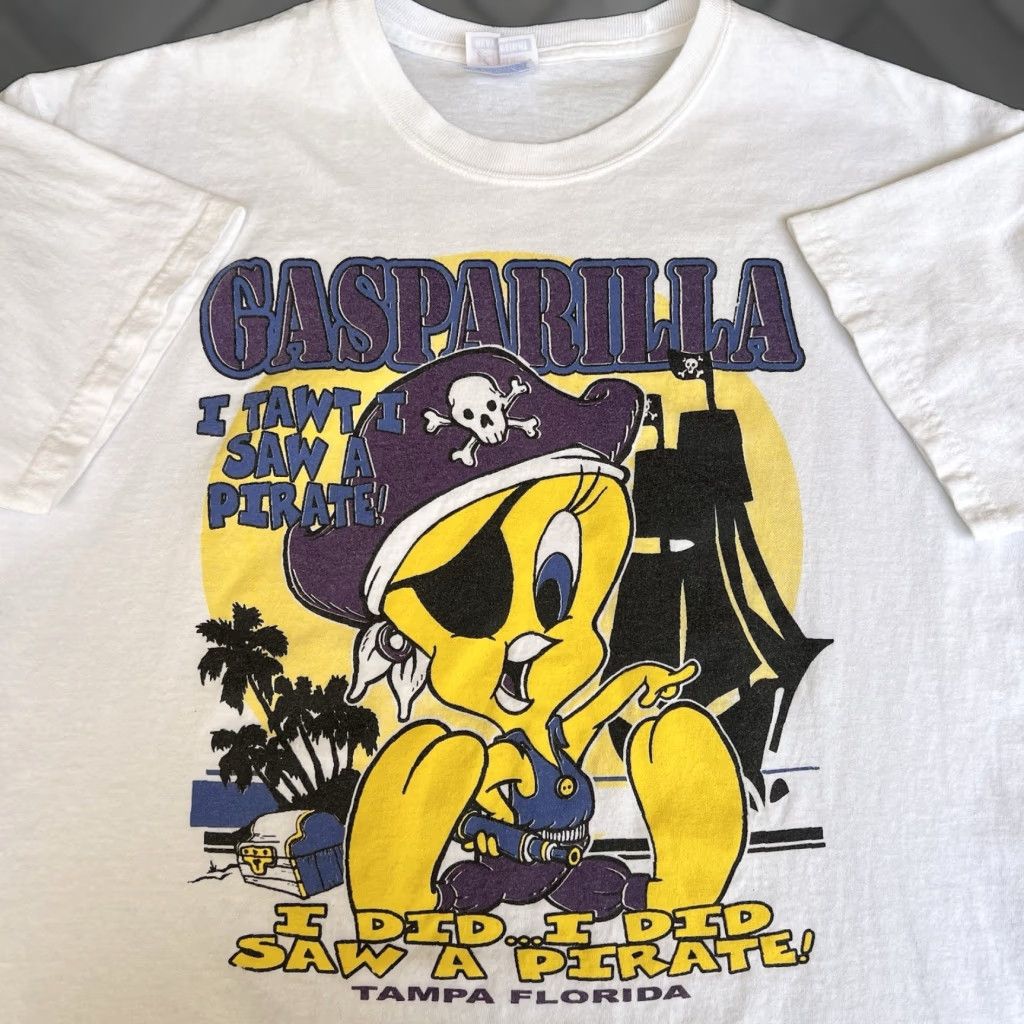 VINTAGE 90s Y2K Hanes Looney Tunes Tweety Graphic T-Shirt