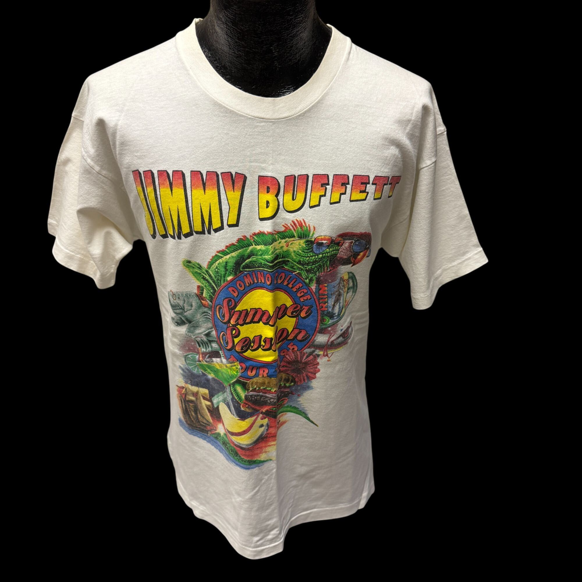 Other JIMMY BUFFETT Domino College SUMMER SESSION Tour 1995 Shirt Size US XL / EU 56 / 4 - 2 Thumbnail
