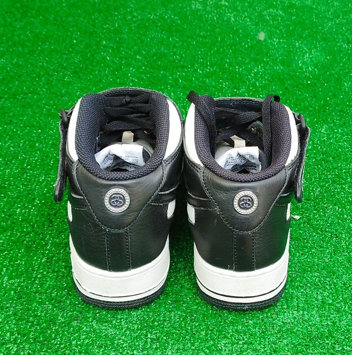 Nike × Stussy Nike Air Force 1 x Stussy Unisex Black/White #7us - #40eu Size US 7 / EU 40 - 5 Thumbnail