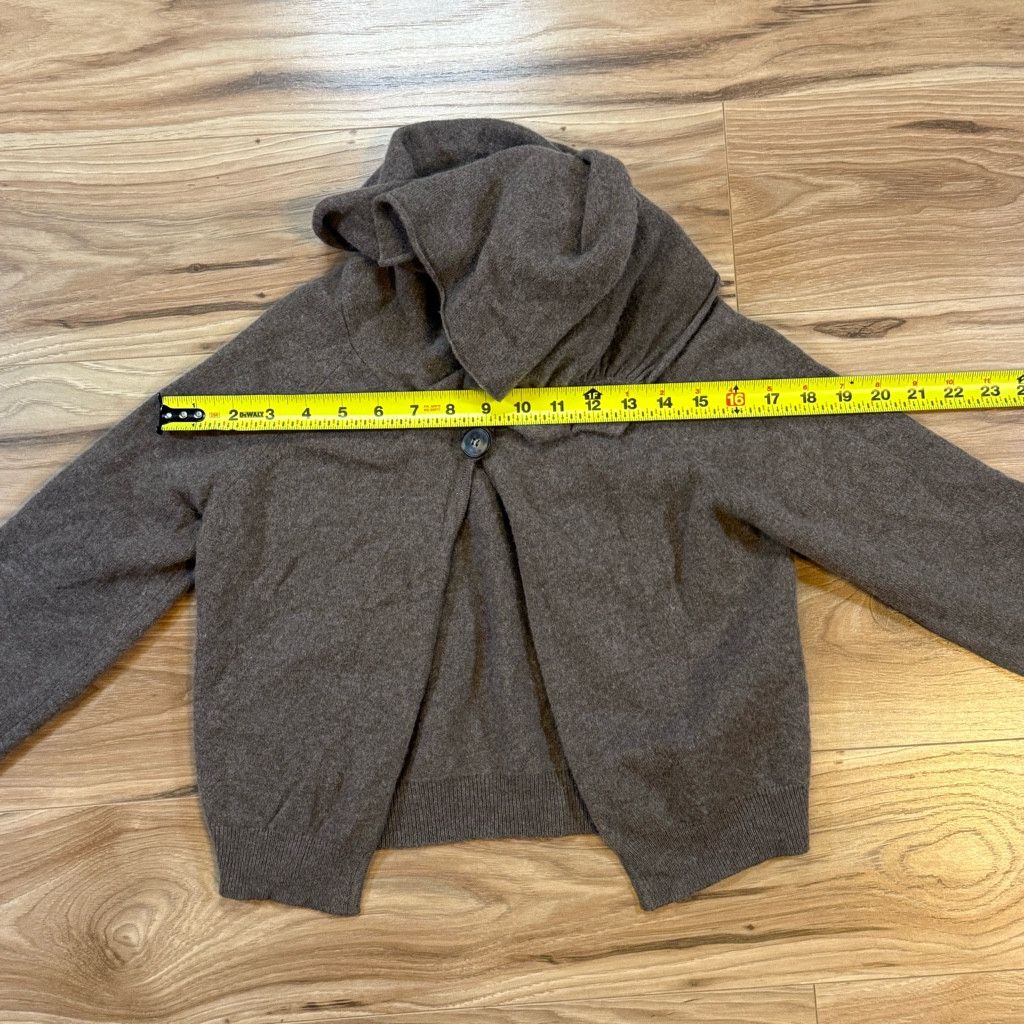 Other Fabiana Filippi Women’s Brown Wool Cardigan (size see photo) Size S / US 4 / IT 40 - 4 Thumbnail