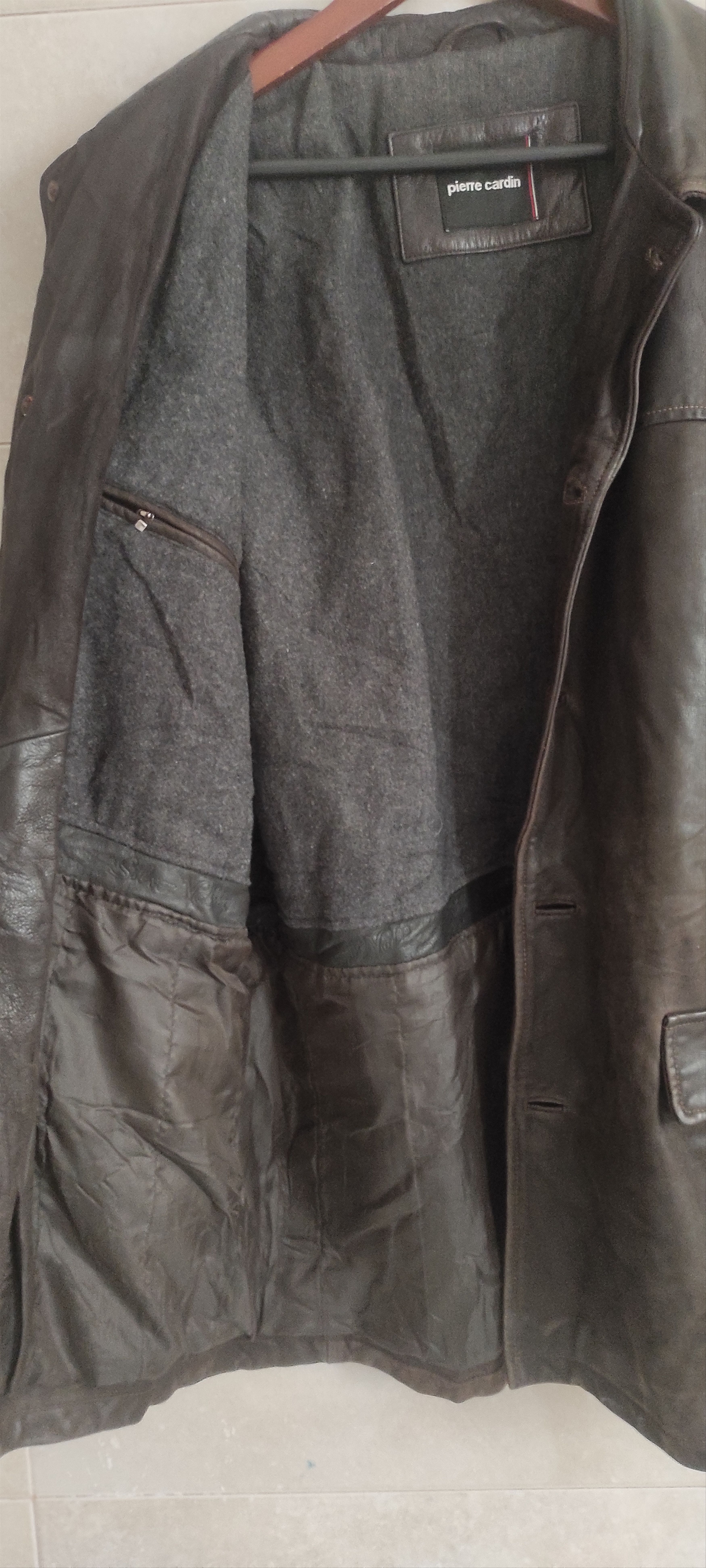 Pierre Cardin Pierre Cardin Leather Men Leather Jackets Classic Collection Size US M / EU 48-50 / 2 - 7 Thumbnail