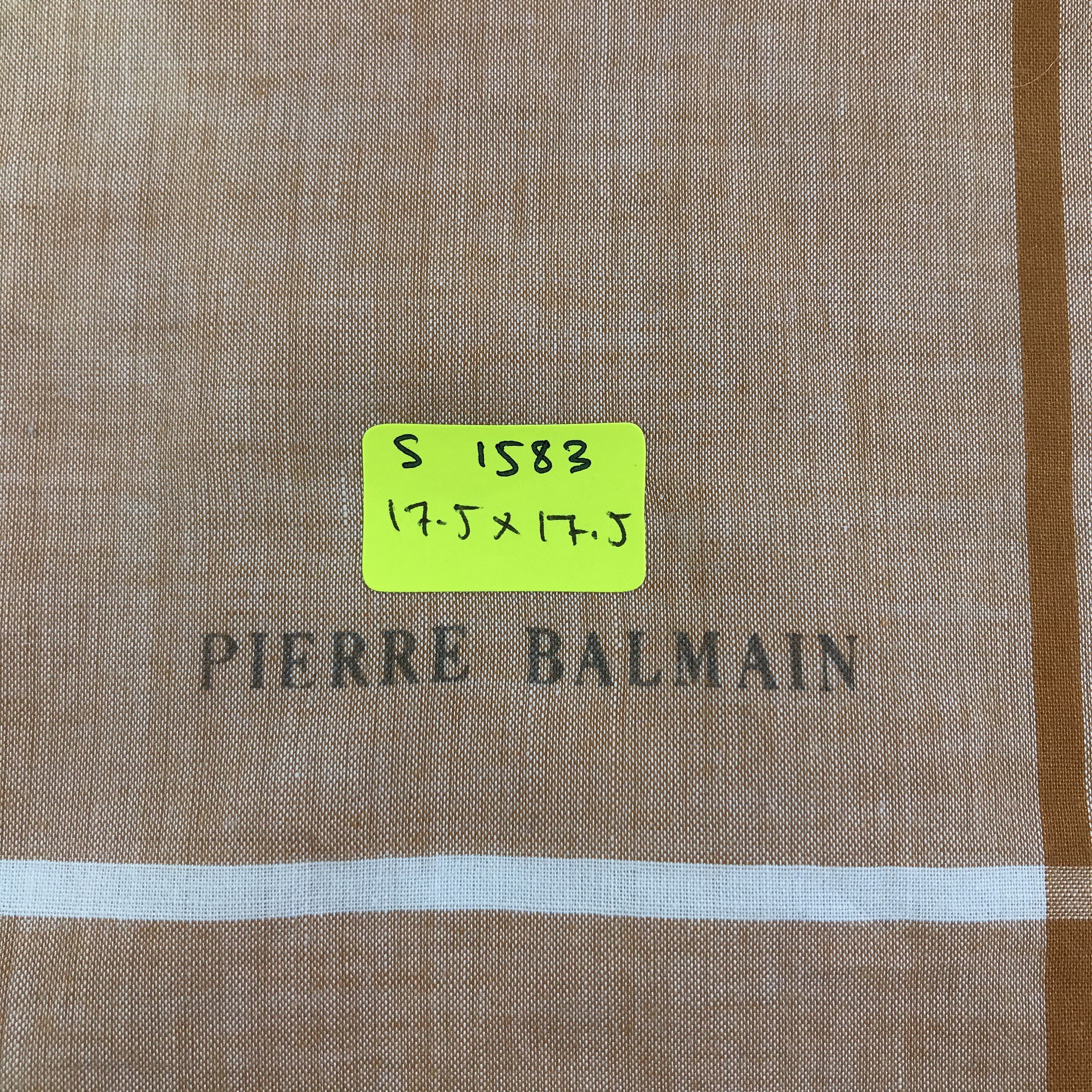 Pierre Balmain × Vintage Pierre Balmain Bandana / Handkerchief / Neckerchief - S1583 Size ONE SIZE - 5 Thumbnail