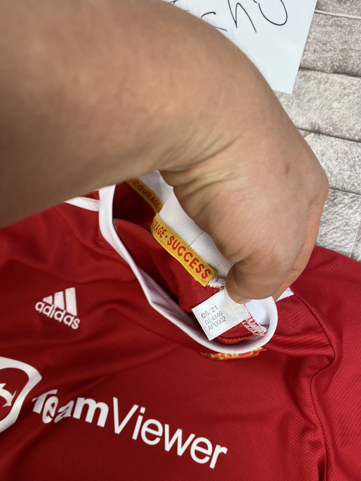 Adidas Soccer Jersey MANCHESTER UNITED 2021 2022 Home Jersey Adidas Size US XL / EU 56 / 4 - 9 Thumbnail