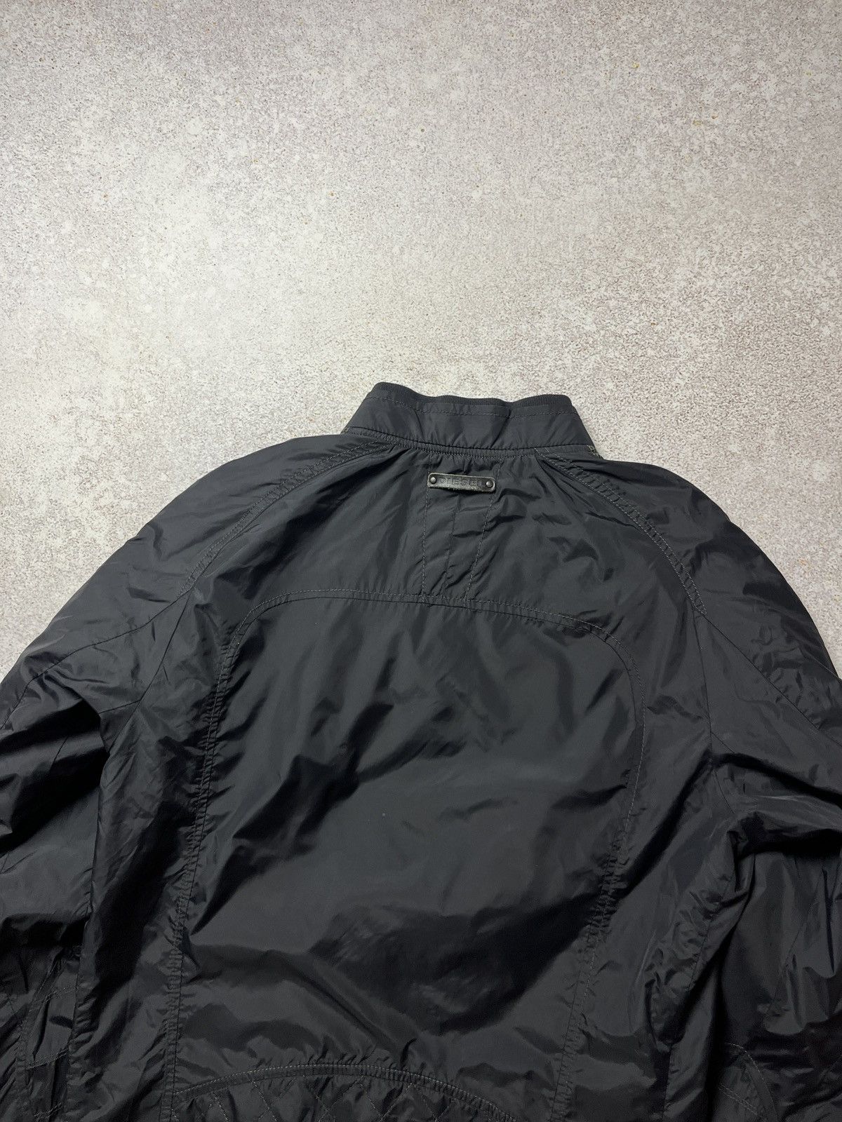 Diesel Diesel Black Nylon Bomber Jacket Biker Rider Utility Size US S / EU 44-46 / 1 - 5 Thumbnail
