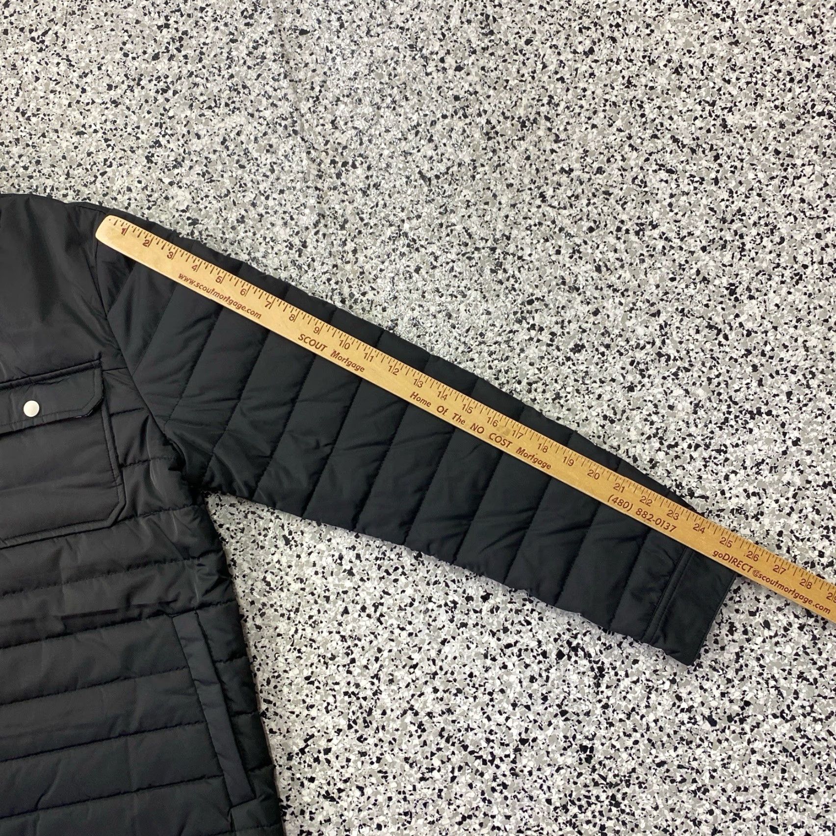 Robert Graham Robert Graham Jacket Mens Medium Black Quilted Snap Zip Pockets NEW NWT Size US M / EU 48-50 / 2 - 5 Thumbnail