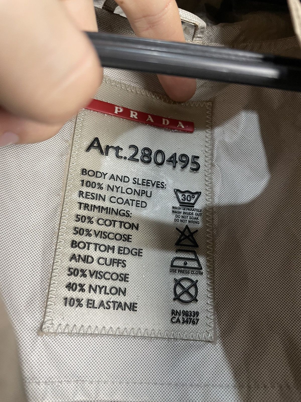 Prada Prada Milano Nylon Jacket Size S / US 4 / IT 40 - 11 Thumbnail