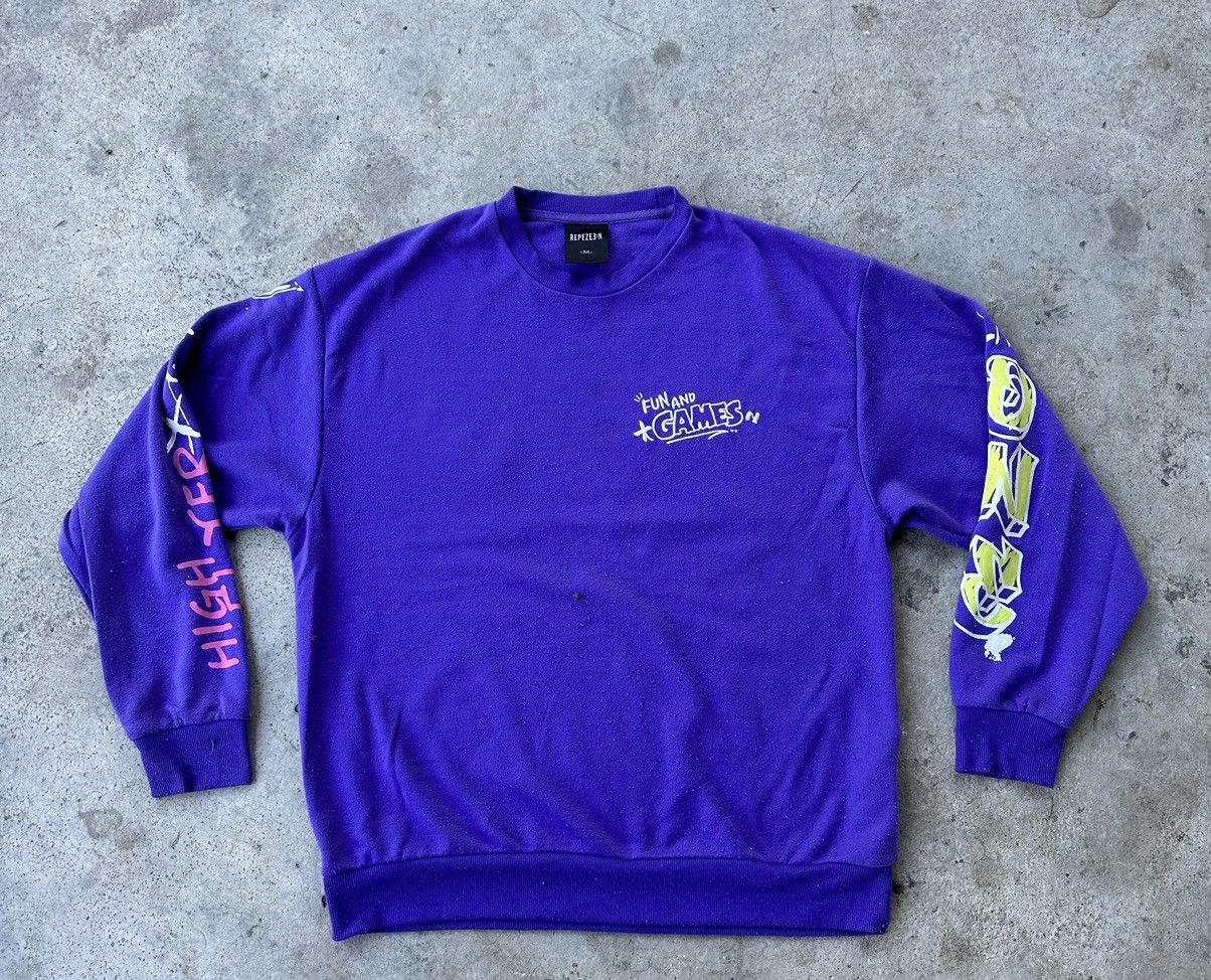 Japanese Brand Refeze fun and games sweatshirt Size US M / EU 48-50 / 2 - 3 Thumbnail