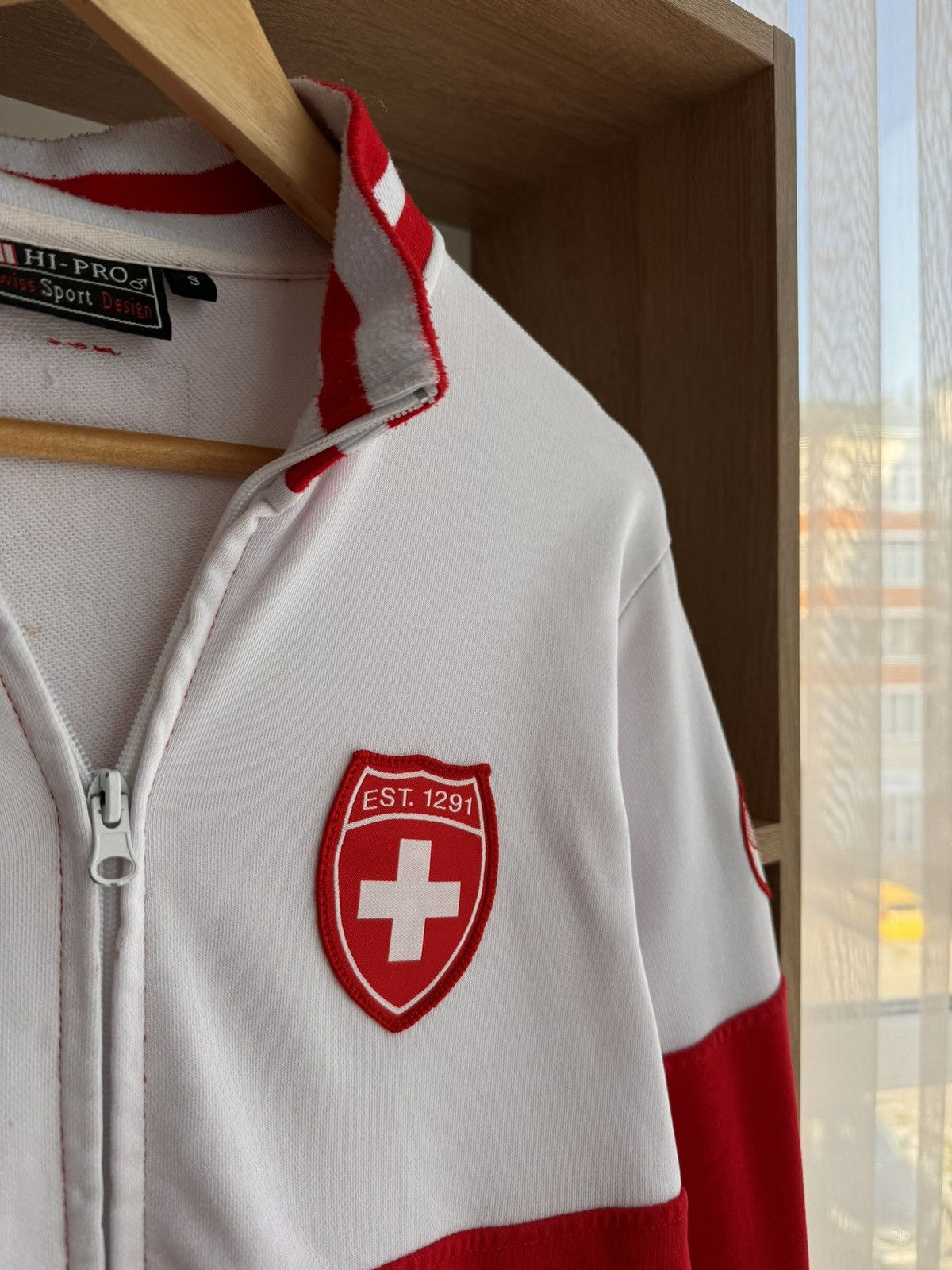 Vintage Vintage Suisse Tennis Roger Federer RF National Zip Hoodie Size US S / EU 44-46 / 1 - 7 Thumbnail