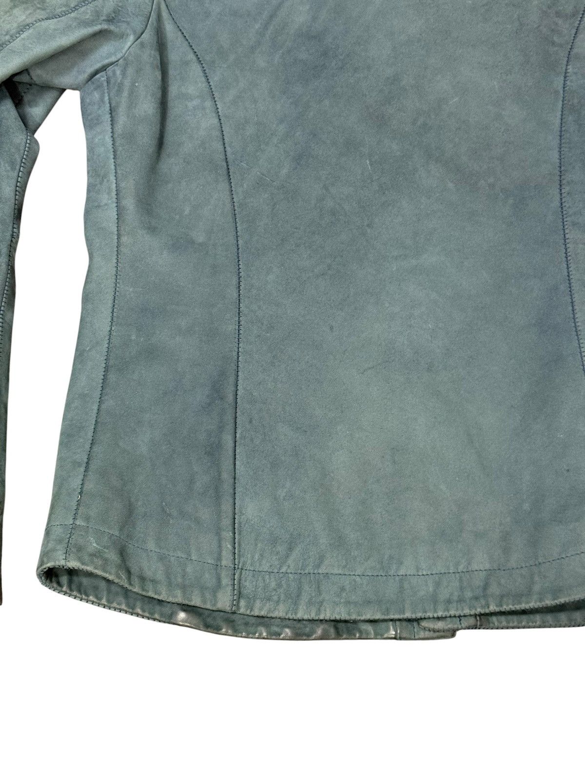10sei0otto Gothic Scar Stitch Leather Jacket poell sellam boris 7🟩3 Size US M / EU 48-50 / 2 - 14 Thumbnail