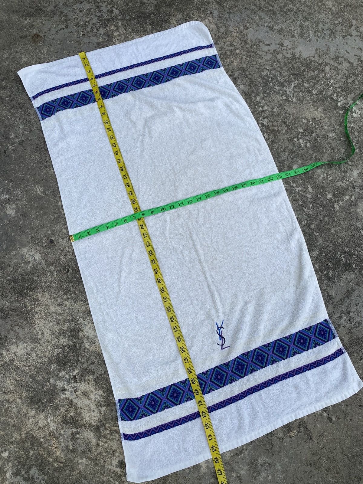 Vintage × Yves Saint Laurent YVES SAINT LAURENT TOWEL VERY RARE Size ONE SIZE - 8 Thumbnail