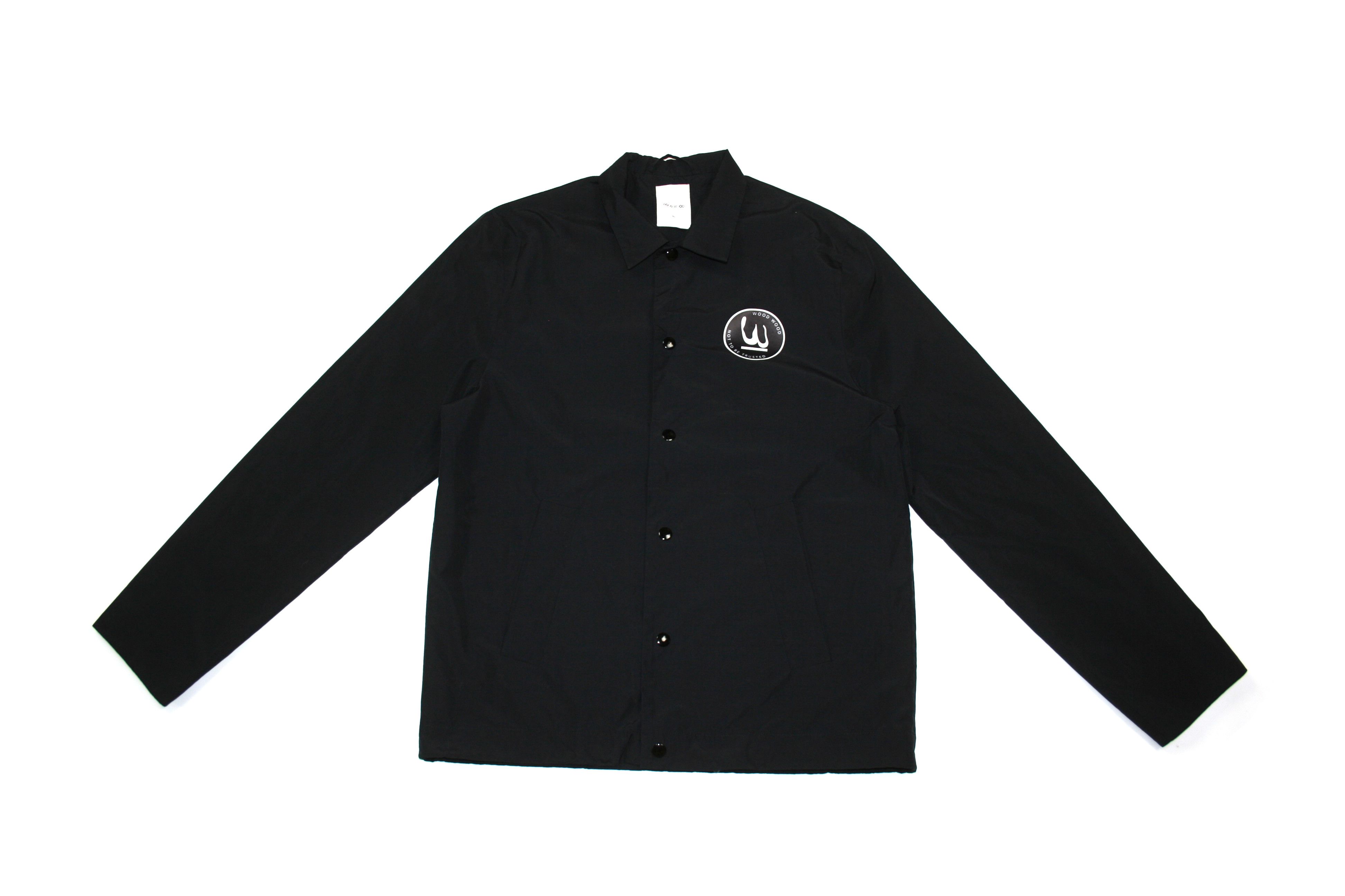 Wood Wood SS15 NTBT Big Logo Coach Nylon Cotton Jacket Size US S / EU 44-46 / 1 - 1 Thumbnail