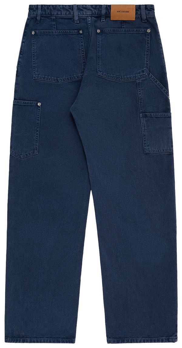 Aime Leon Dore Aime Leon Dore Double Knee Indigo Size US 32 / EU 48 - 8 Thumbnail