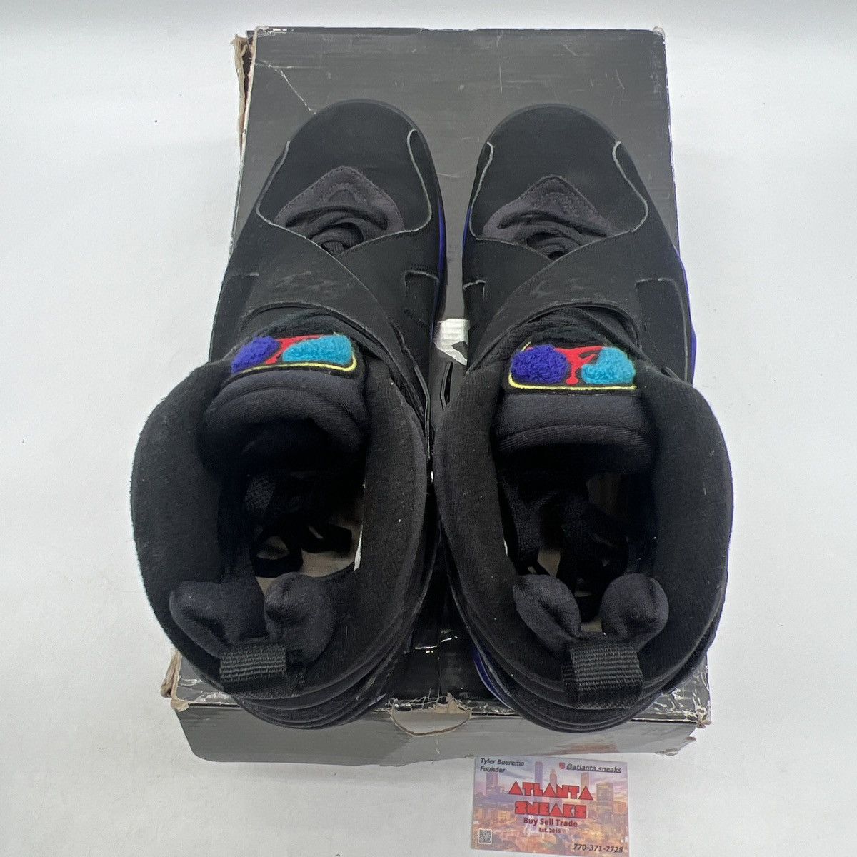 Jordan Brand Air Jordan 8 Aqua Size US 10.5 / EU 43-44 - 8 Thumbnail