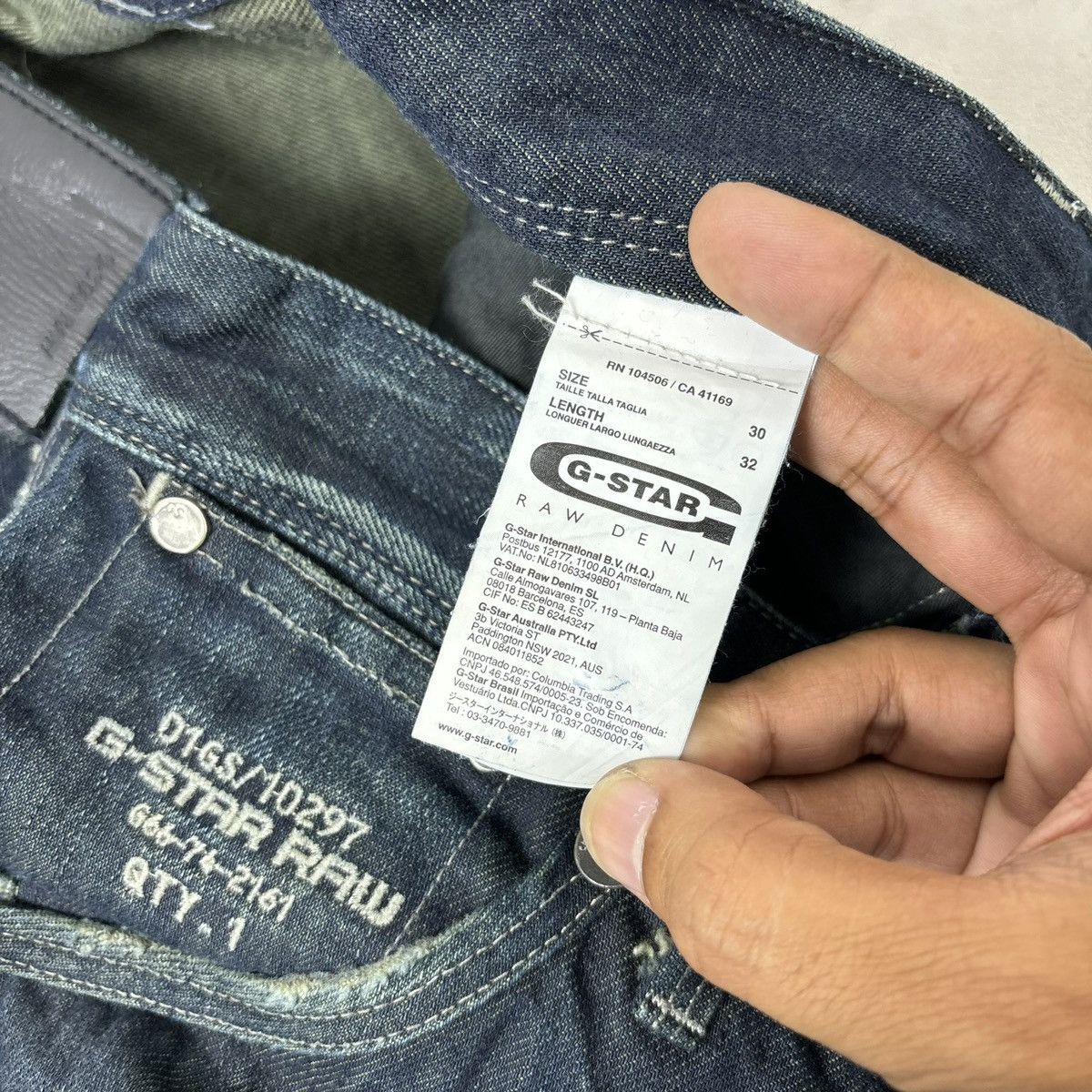 G-Star G-STAR RAW Size US 30 / EU 46 - 6 Thumbnail