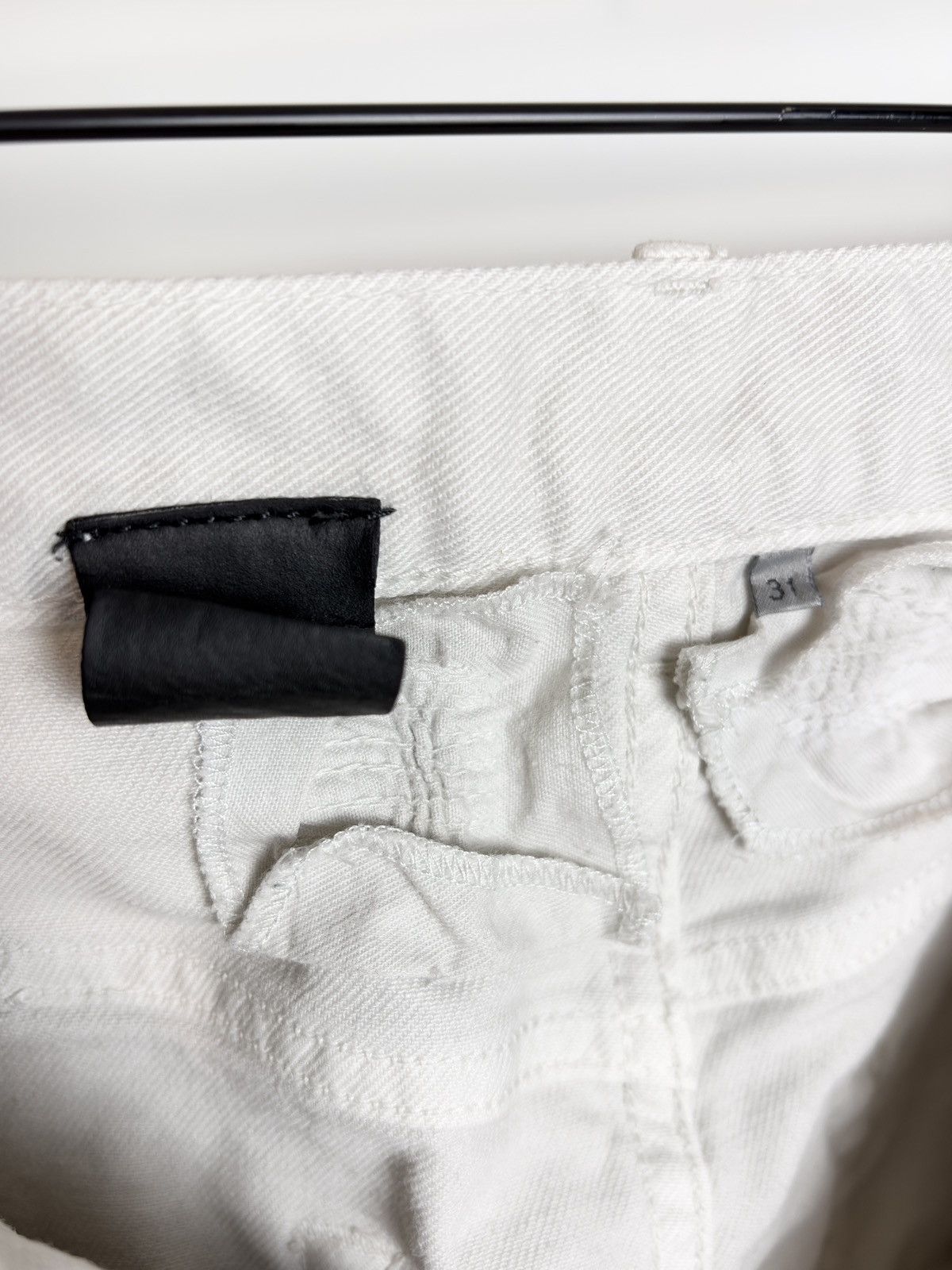 Dior Dior Homme Crash Distressed Repaired Denim Jeans KVA Size US 31 - 9 Thumbnail