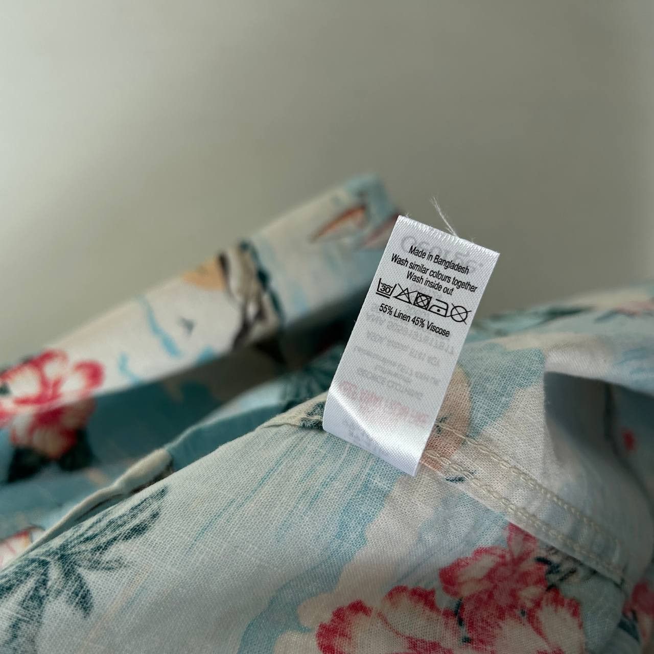 George George hawaiian linen shirt #1356 Size US M / EU 48-50 / 2 - 3 Thumbnail