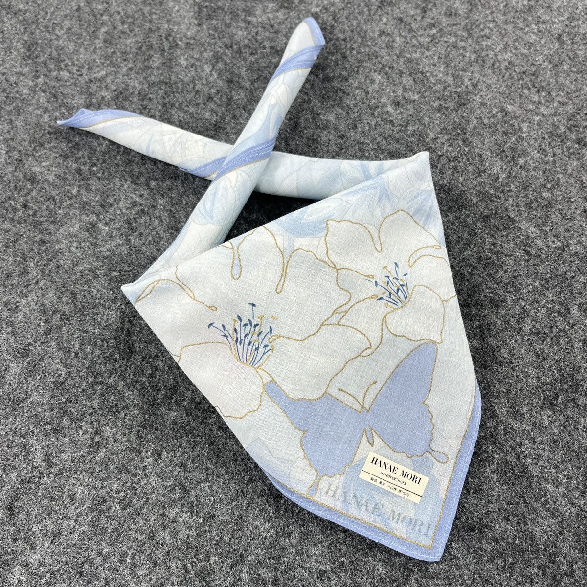 Hanae Mori × Japanese Brand Hanae Mori Bandana / Handkerchief / Neckerchief B324 Size ONE SIZE - 3 Thumbnail
