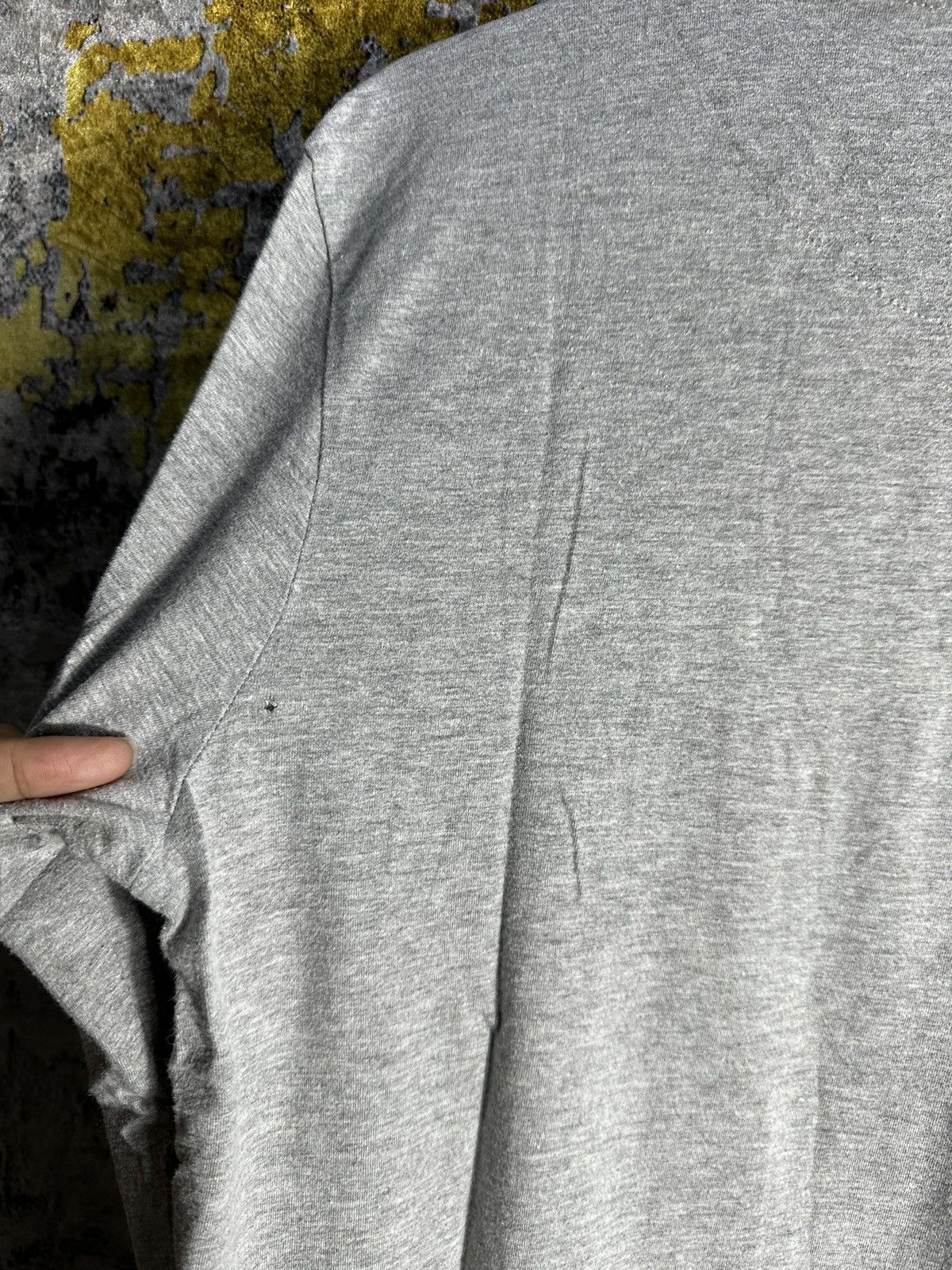 Japanese Brand AIRWALK ABSTRACT POEM DOUBLE COLLAR LONG SLEEVE LGB STYLE Size US L / EU 52-54 / 3 - 5 Thumbnail