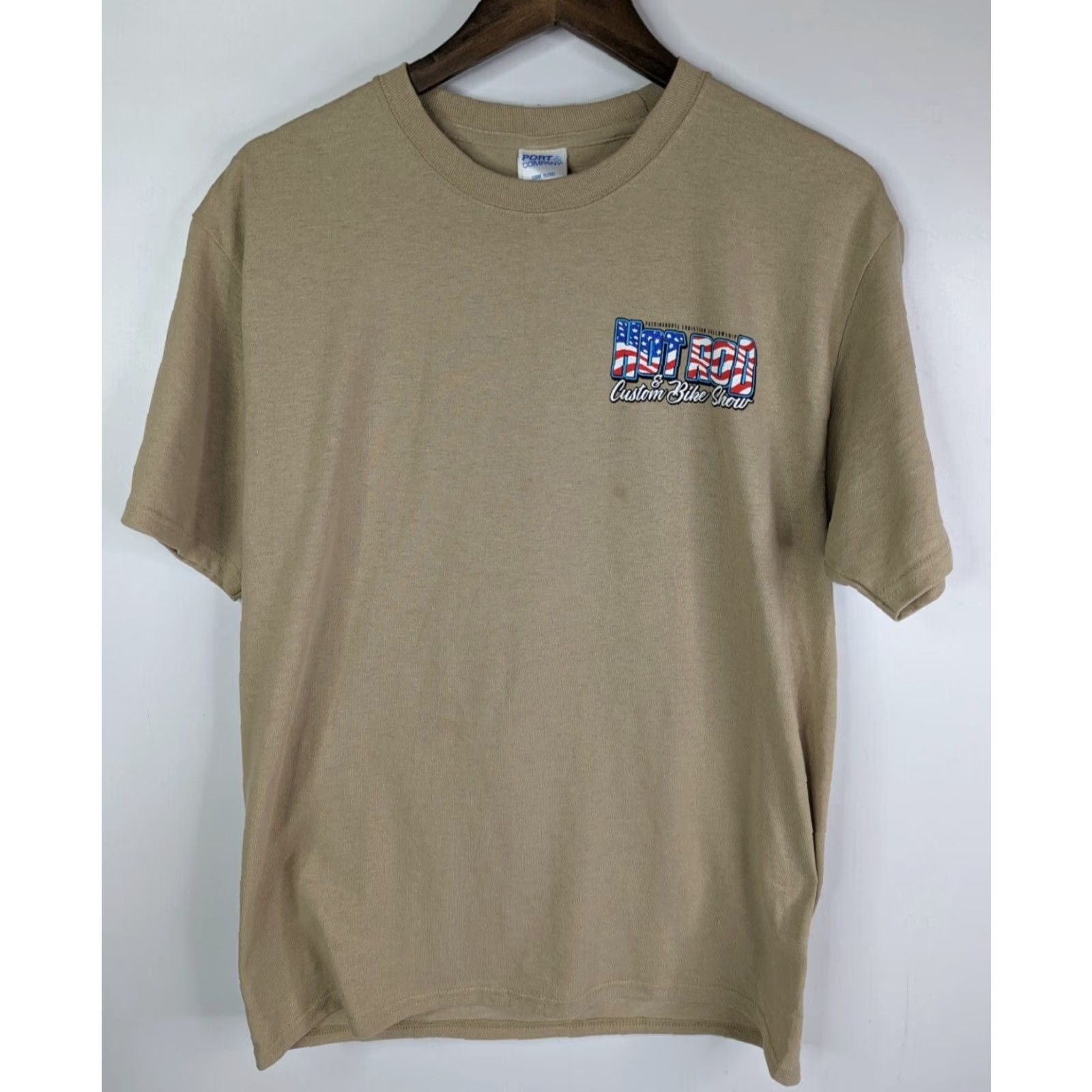 Port & Company Port & Company T-Shirt Men's Brown Cotton 50s 60s 70s Hot Rod Car Show Vintage Size M Size US M / EU 48-50 / 2 - 3 Thumbnail