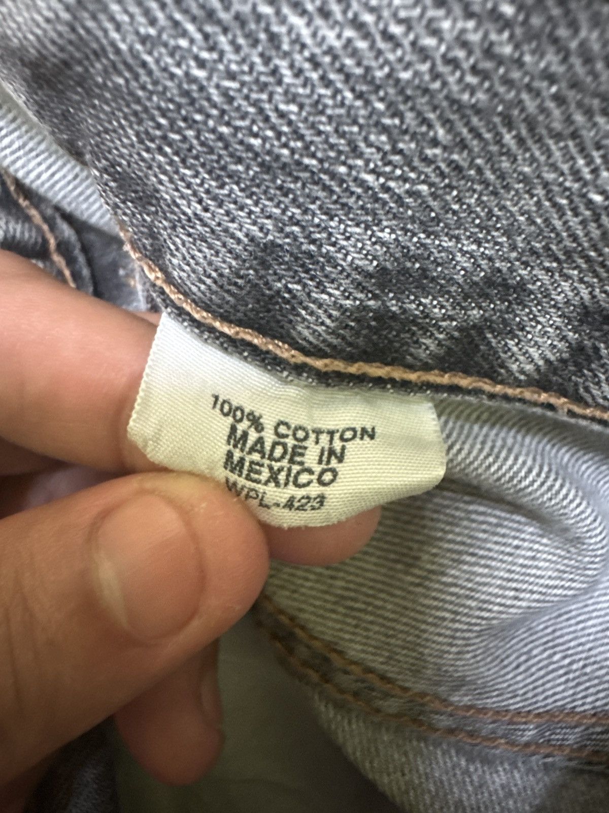 Levi's Vintage Levi's 501 Distressed Thrashed Mud Wash Denim Jeans Size US 32 / EU 48 - 18 Thumbnail