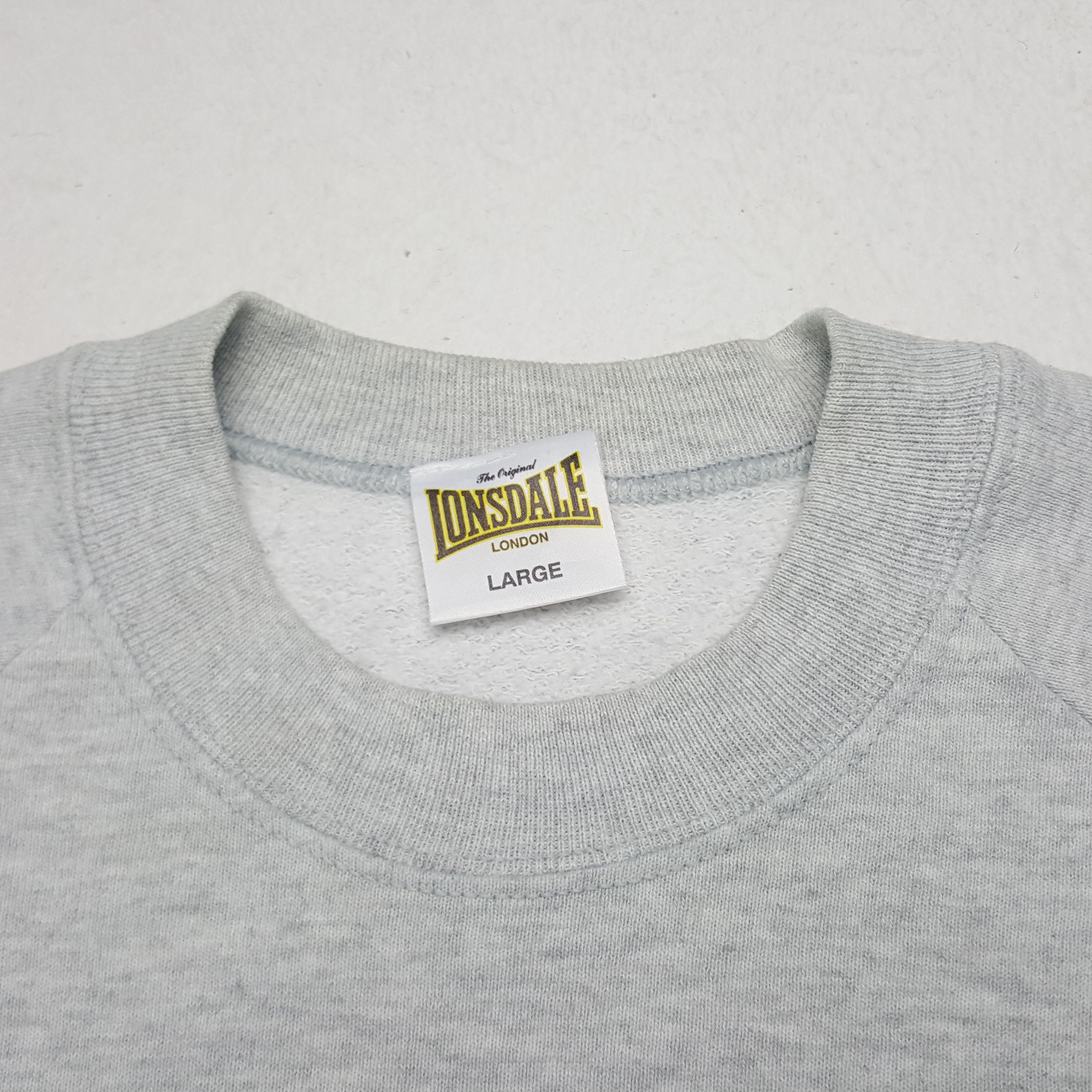 Lonsdale × Vintage Vintage Lonsdale London Designer Brand Sweatshirt Size US L / EU 52-54 / 3 - 4 Thumbnail