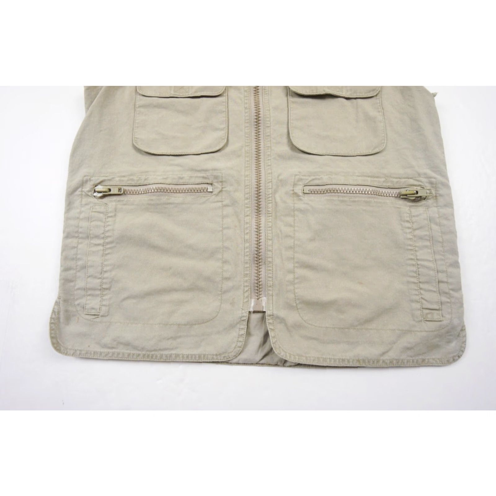 Banana Republic VINTAGE Banana Republic Vest Mens Small Beige Hooded Outdoor Casual Size US S / EU 44-46 / 1 - 4 Thumbnail