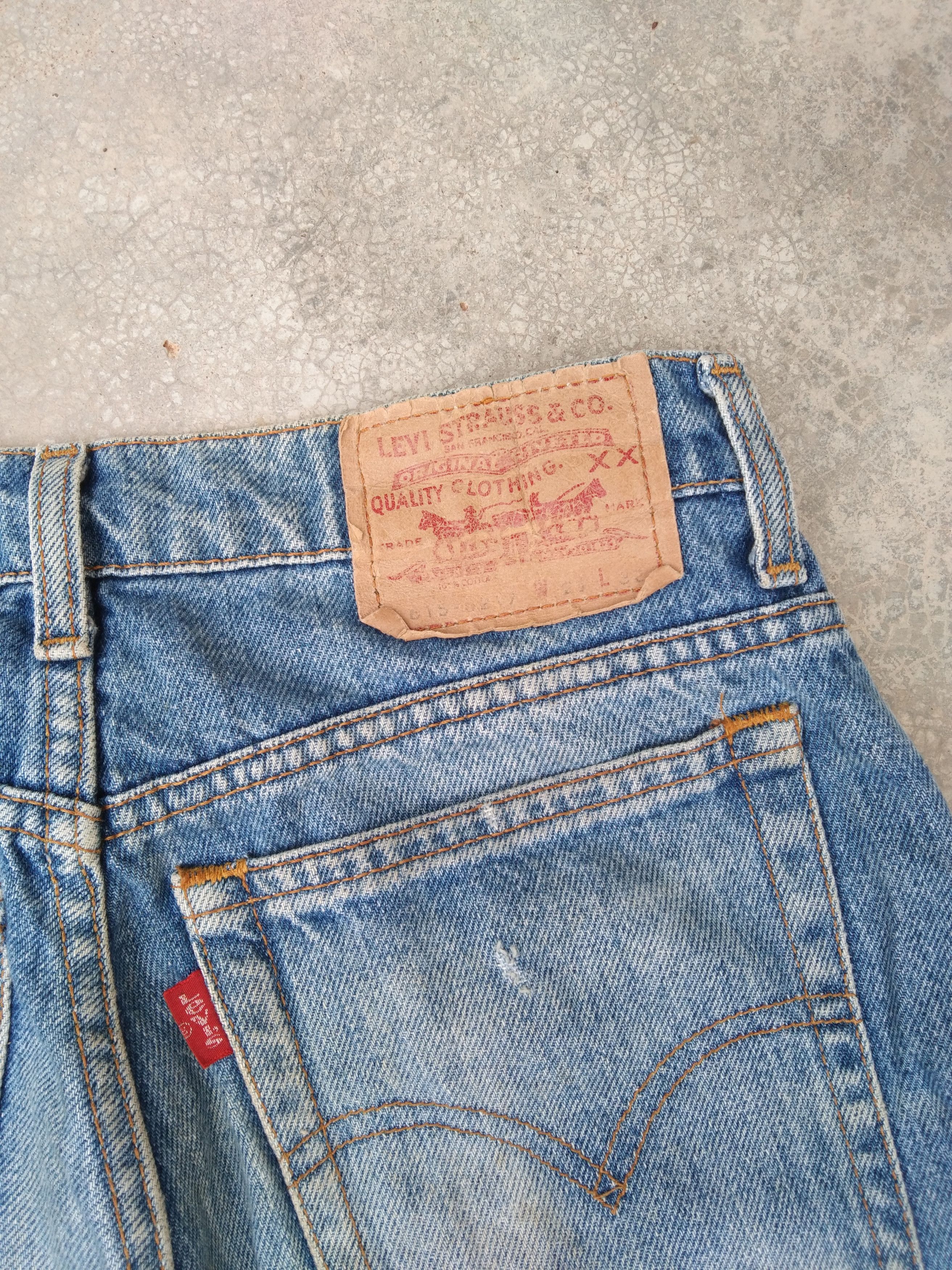 Levi's Vintage Levi's Jeans 616 Faded Blue Released Hem 27x28 Size US 27 - 4 Thumbnail