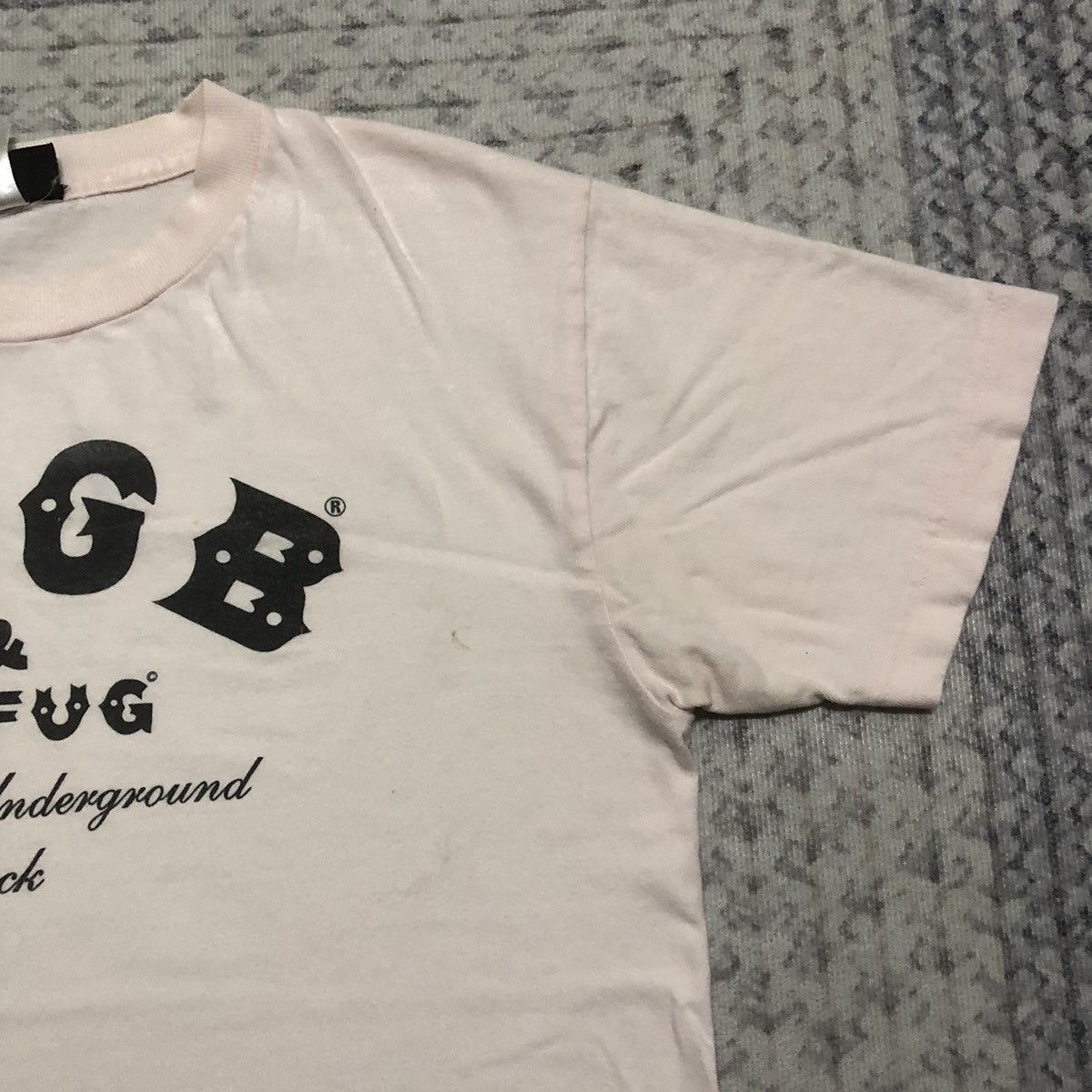 Band Tees × Vintage Rare Distressed Vintage CBGB & OMFUG Punk Tees Size US XXS / EU 40 - 7 Thumbnail