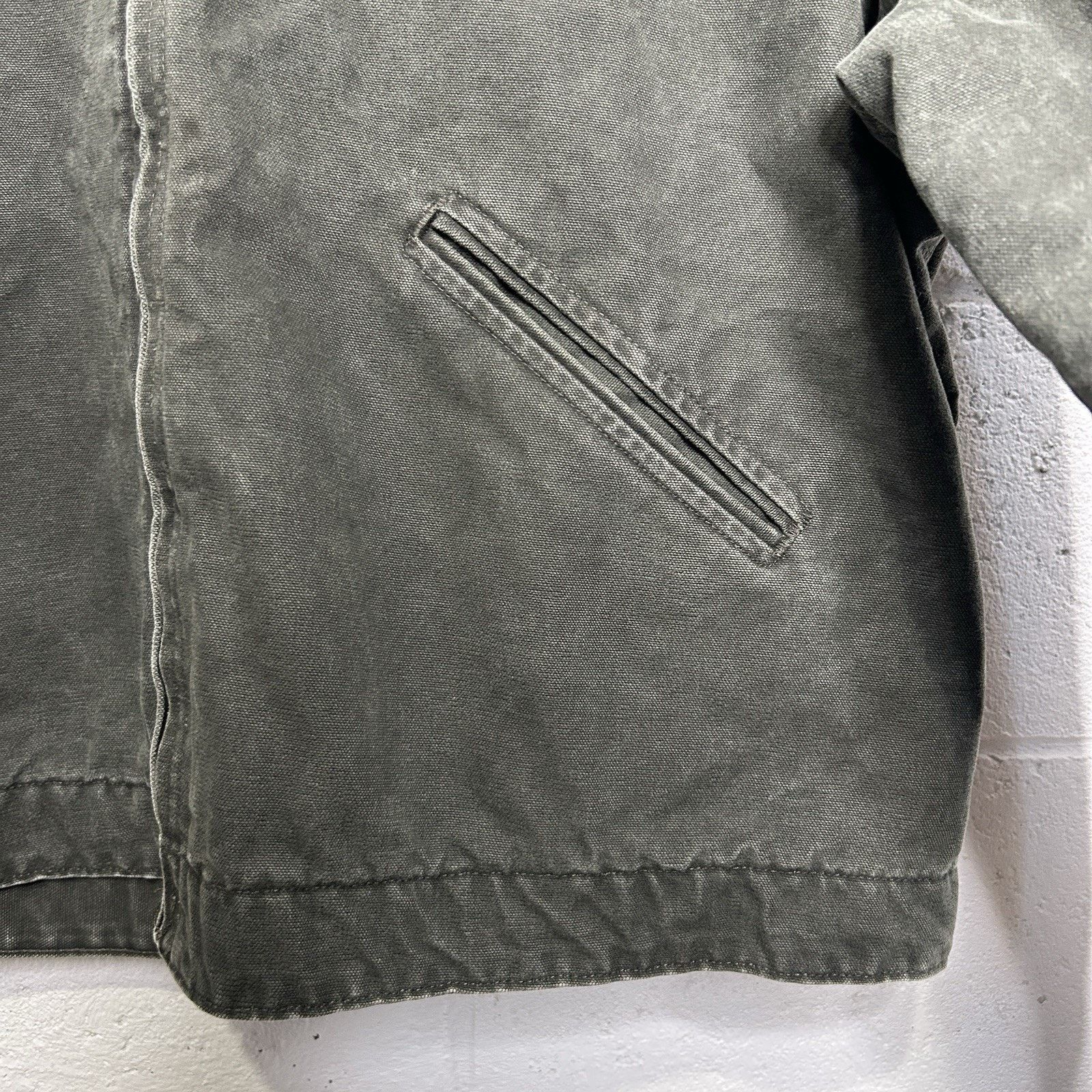 Carhartt Vintage Carhartt Blanket-Lined Detroit Jacket “Moss” J146 Size US XL / EU 56 / 4 - 5 Thumbnail