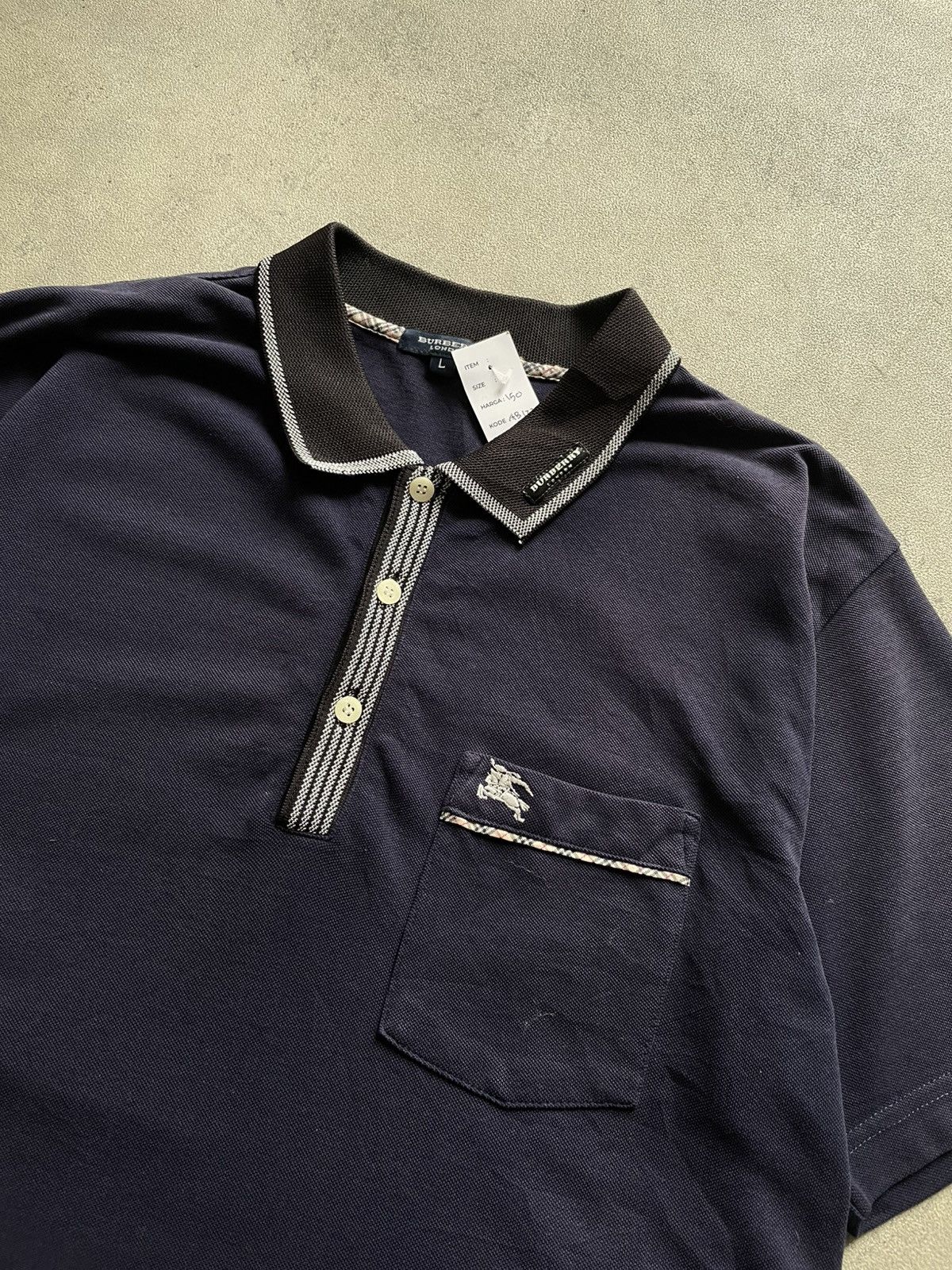 Burberry Burberry London Polo Size US L / EU 52-54 / 3 - 2 Thumbnail