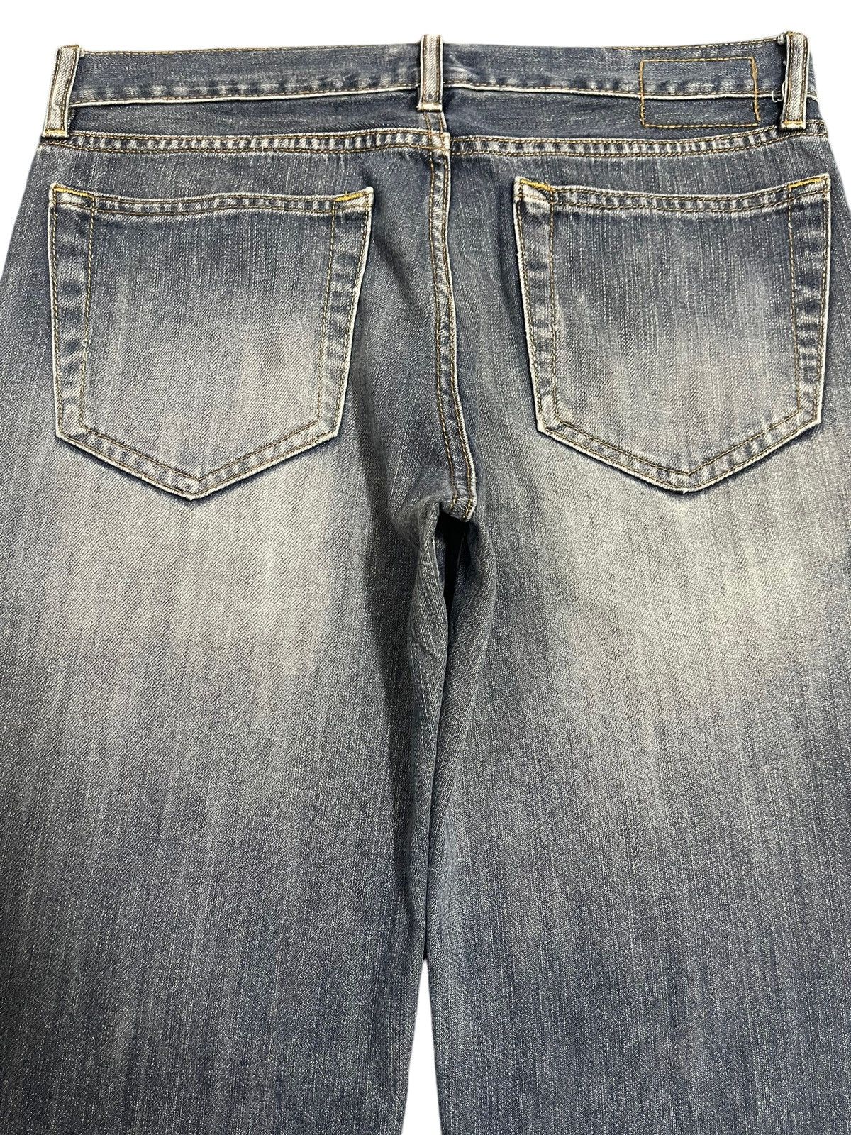Gap Vintage Gap Blue Faded Wash Style Distressed Loose Jeans Size US 32 / EU 48 - 5 Thumbnail