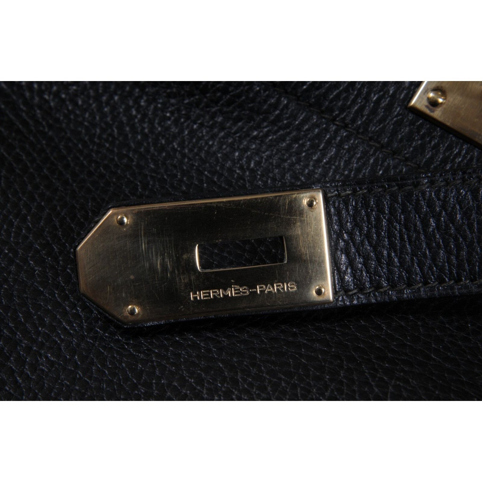 Hermes Haut à Courroies Hac 60 Black Ardennes Gold Carry On Bag Size ONE SIZE - 23 Thumbnail