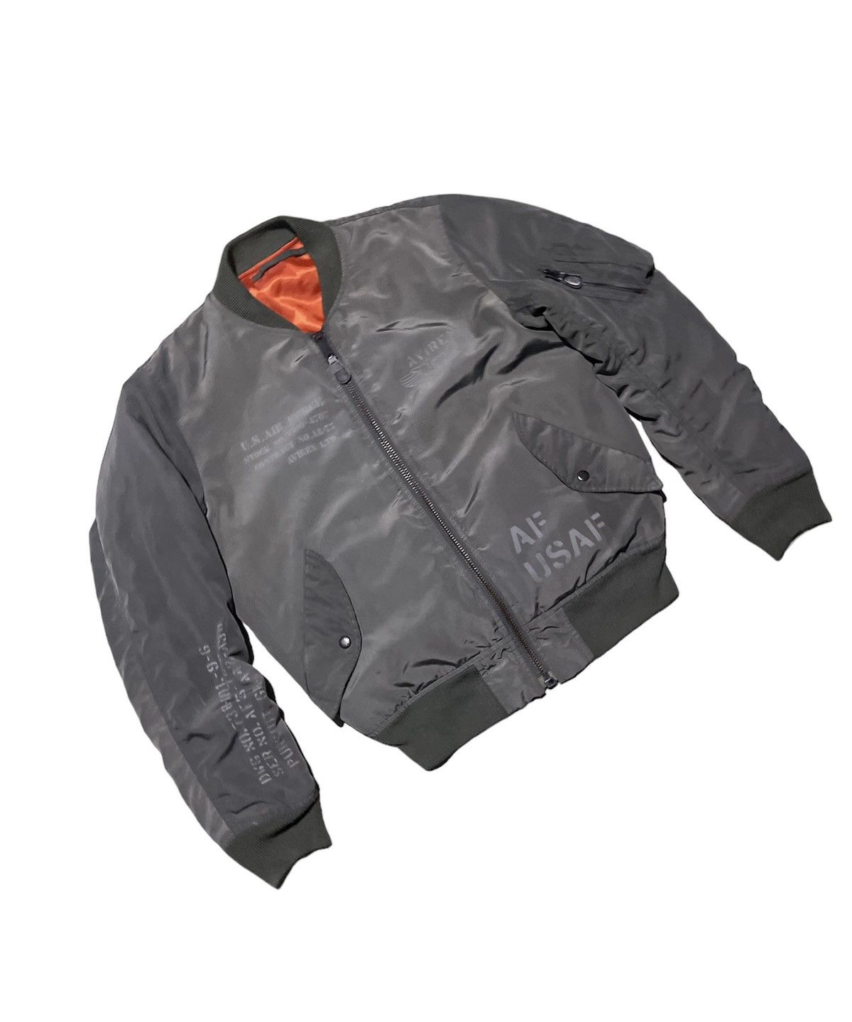 Avirex 🔥RARE🔥 VINTAGE AVIREX US AIRFORCE REVESIBLE BOMBER JACKET Size US M / EU 48-50 / 2 - 4 Thumbnail