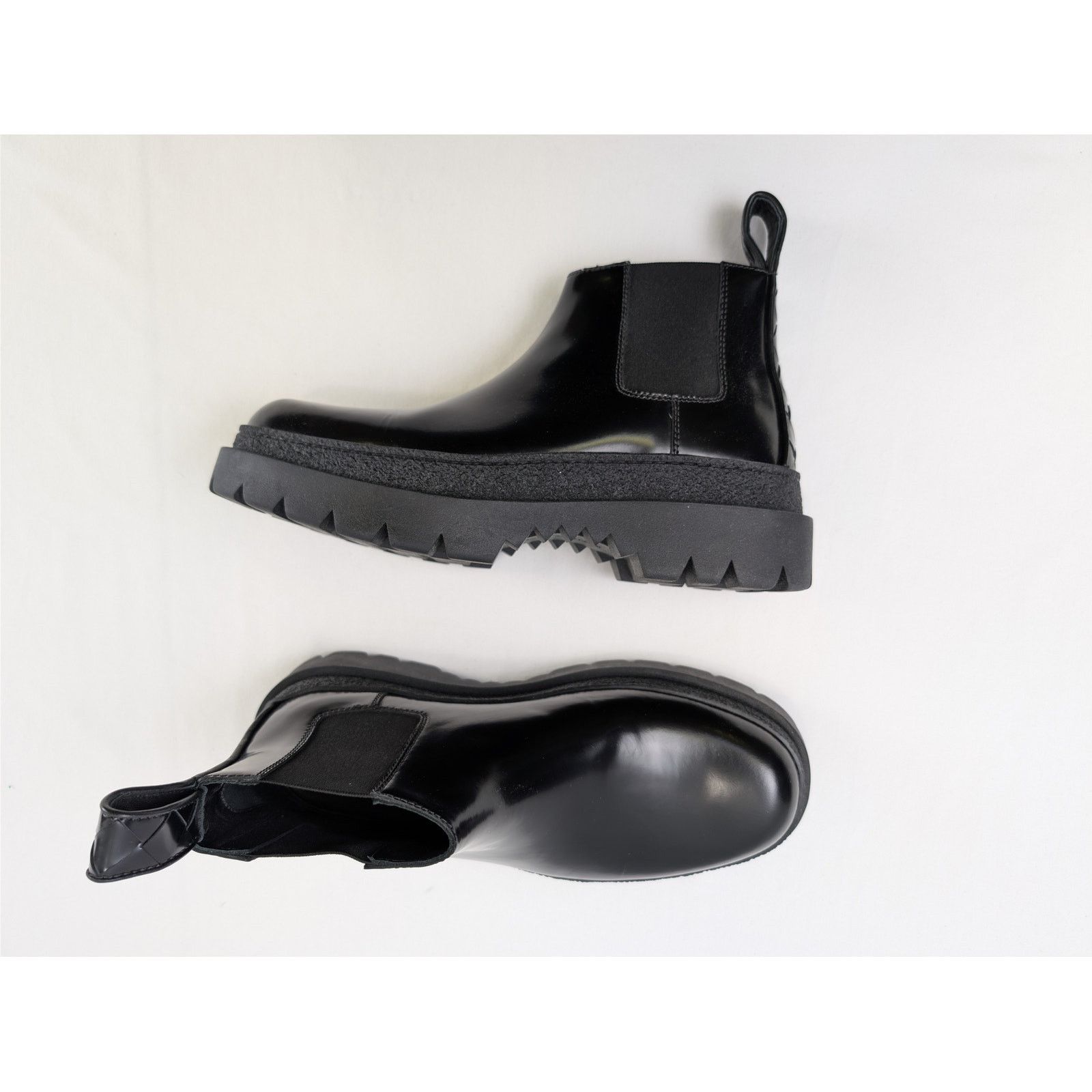 o1rshd1 Texas Calf Highway Ankle Boots in Black
