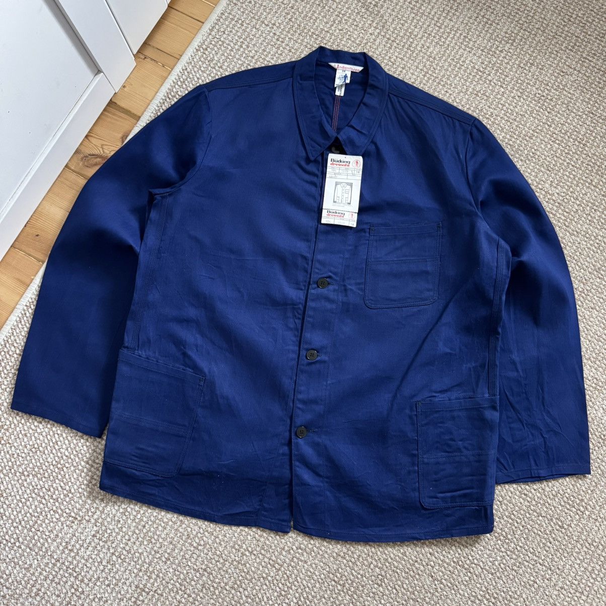 Le Laboureur German vintage herringbone hbt sanfor works jacket Size US XXL / EU 58 / 5 - 1 Thumbnail