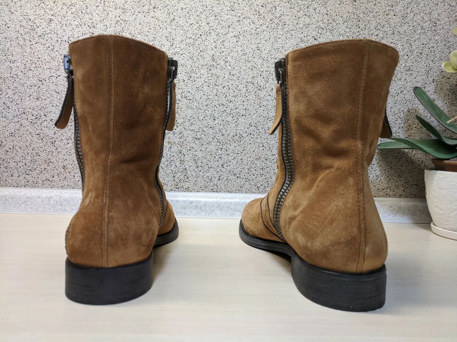 Chloe Chloe Brown Suede Ankle Boots Size 37 Size US 7 / IT 37 - 4 Thumbnail