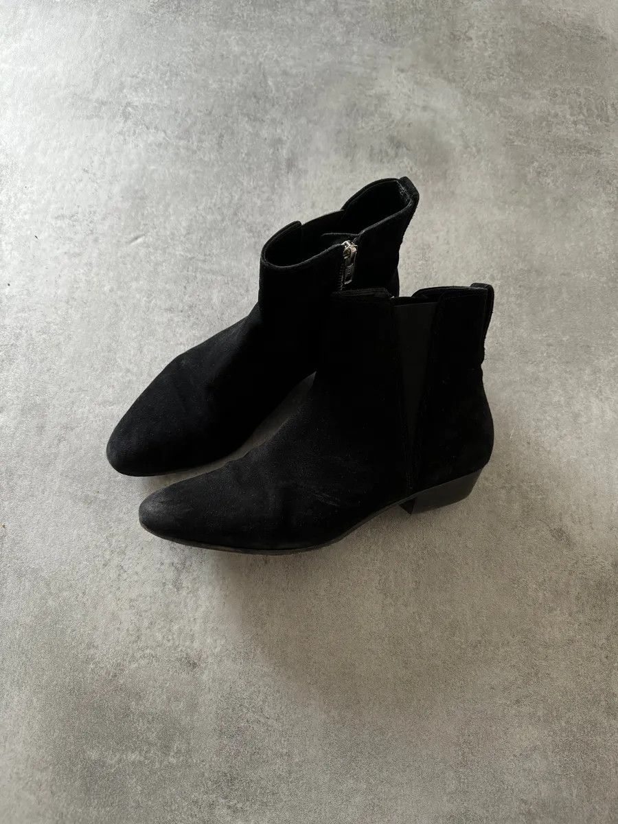 Isabel Marant × Vintage Isabel Marant Etoile Black Suede Boots Size US 7 / IT 37 - 4 Thumbnail