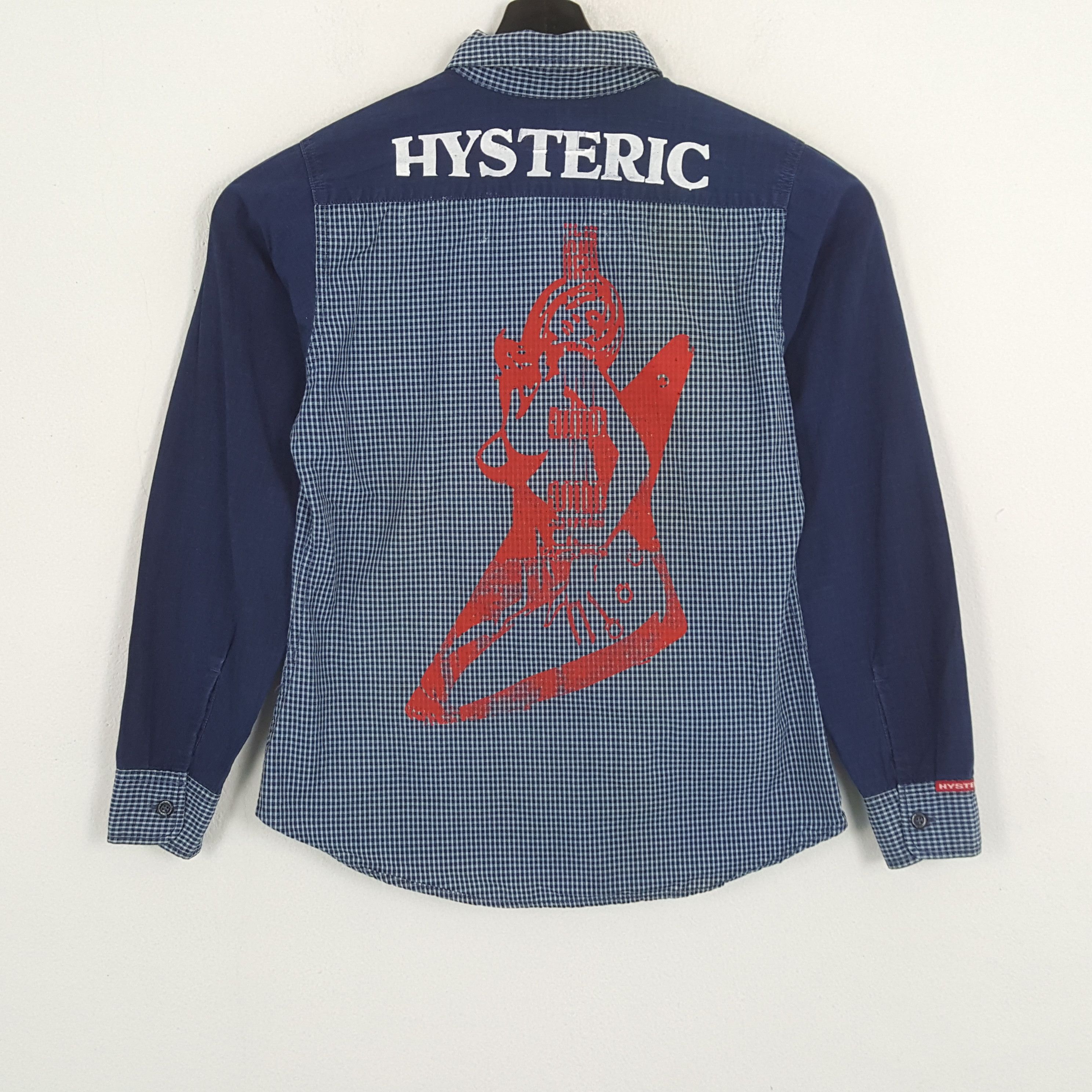 Hysteric Glamour HYSTERIC GLAMOUR Japanese Brand Custom Art Shirt Size US S / EU 44-46 / 1 - 1 Thumbnail