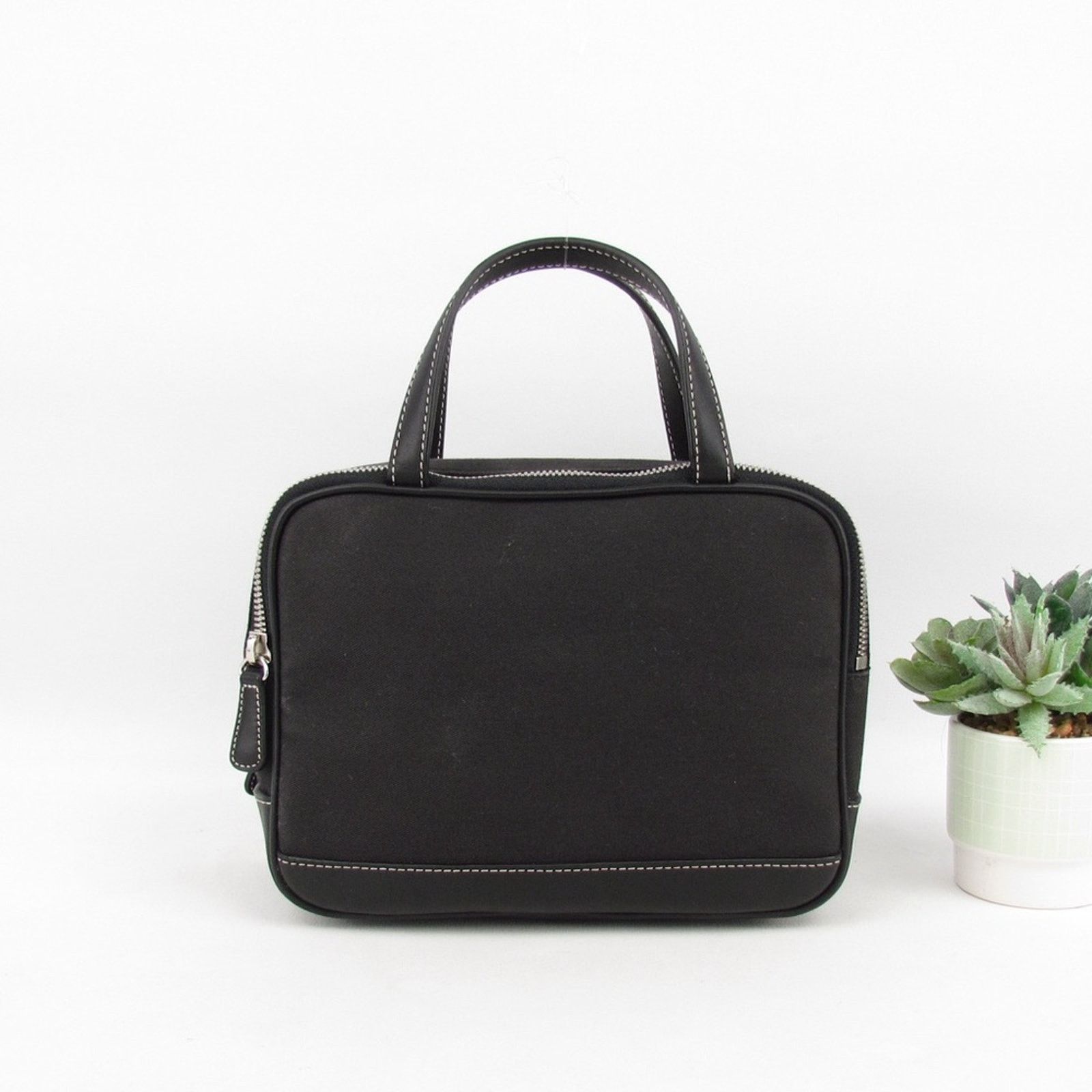 Coach Double Zipper Cosmetic Bag