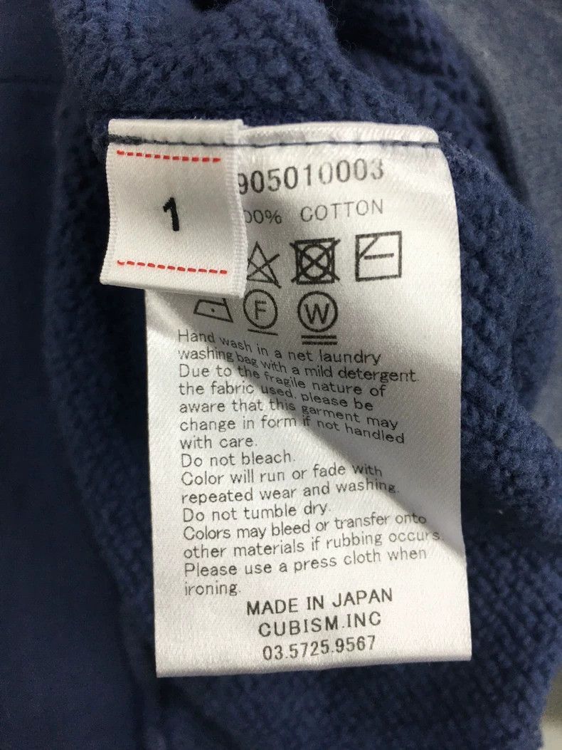 Visvim VisvimVISVIM 22AW CONTRARY DEPT JUMBO HOODIE CRASH-2504 Size US S / EU 44-46 / 1 - 4 Thumbnail